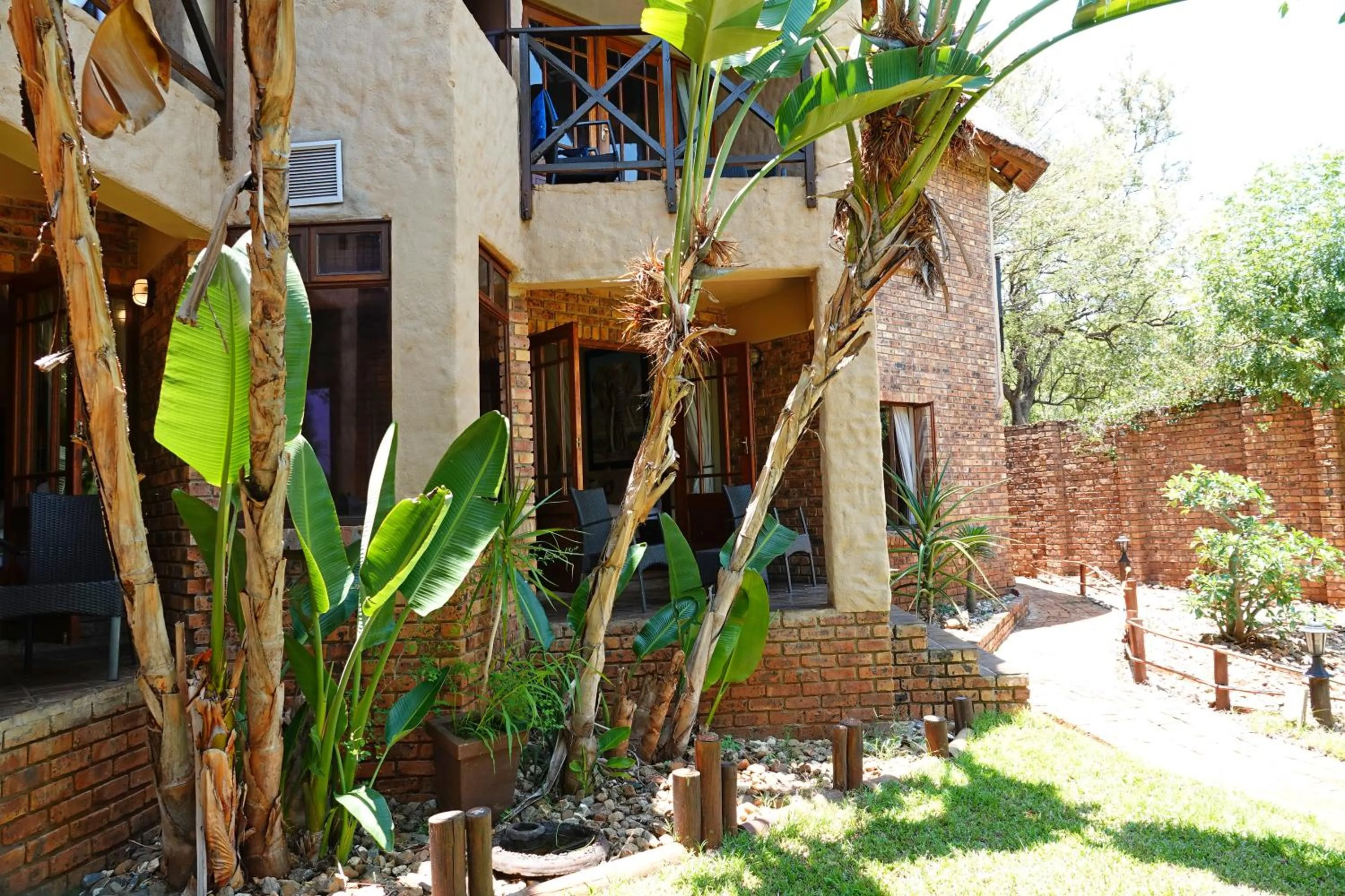 Garden in Crocodile Kruger Safari Lodge