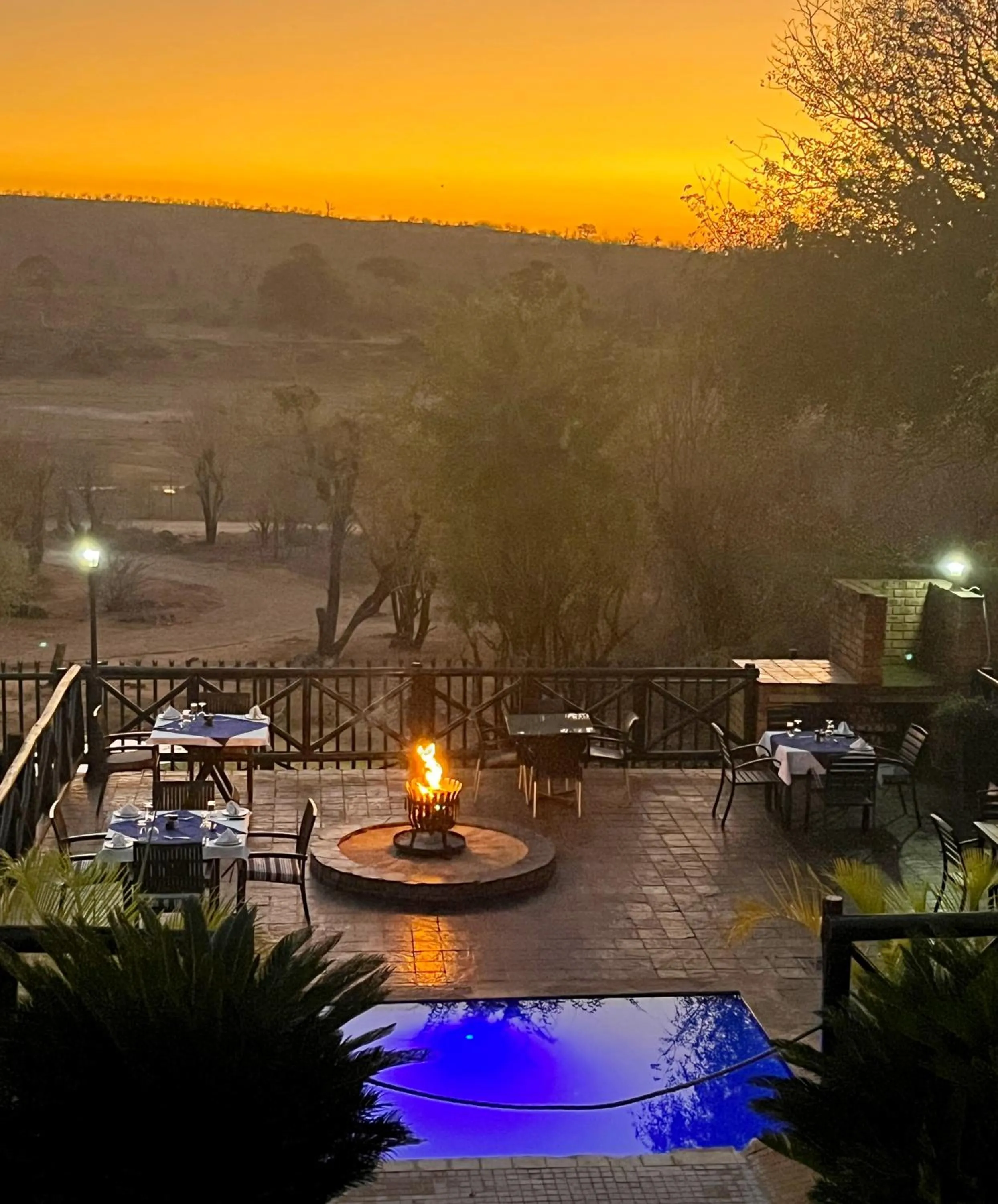 Restaurant/places to eat in Crocodile Kruger Safari Lodge