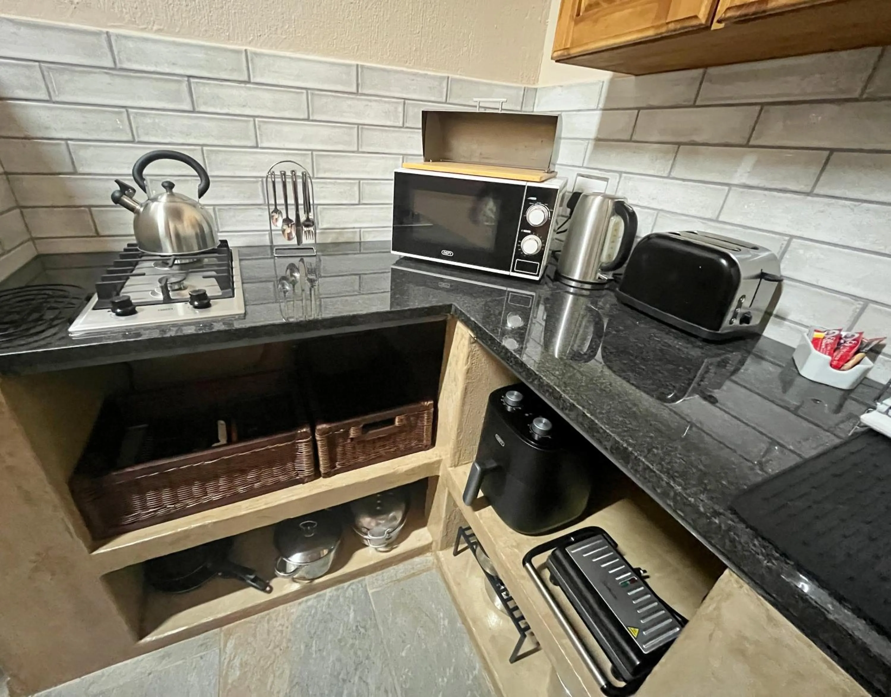 kitchen in Crocodile Kruger Safari Lodge