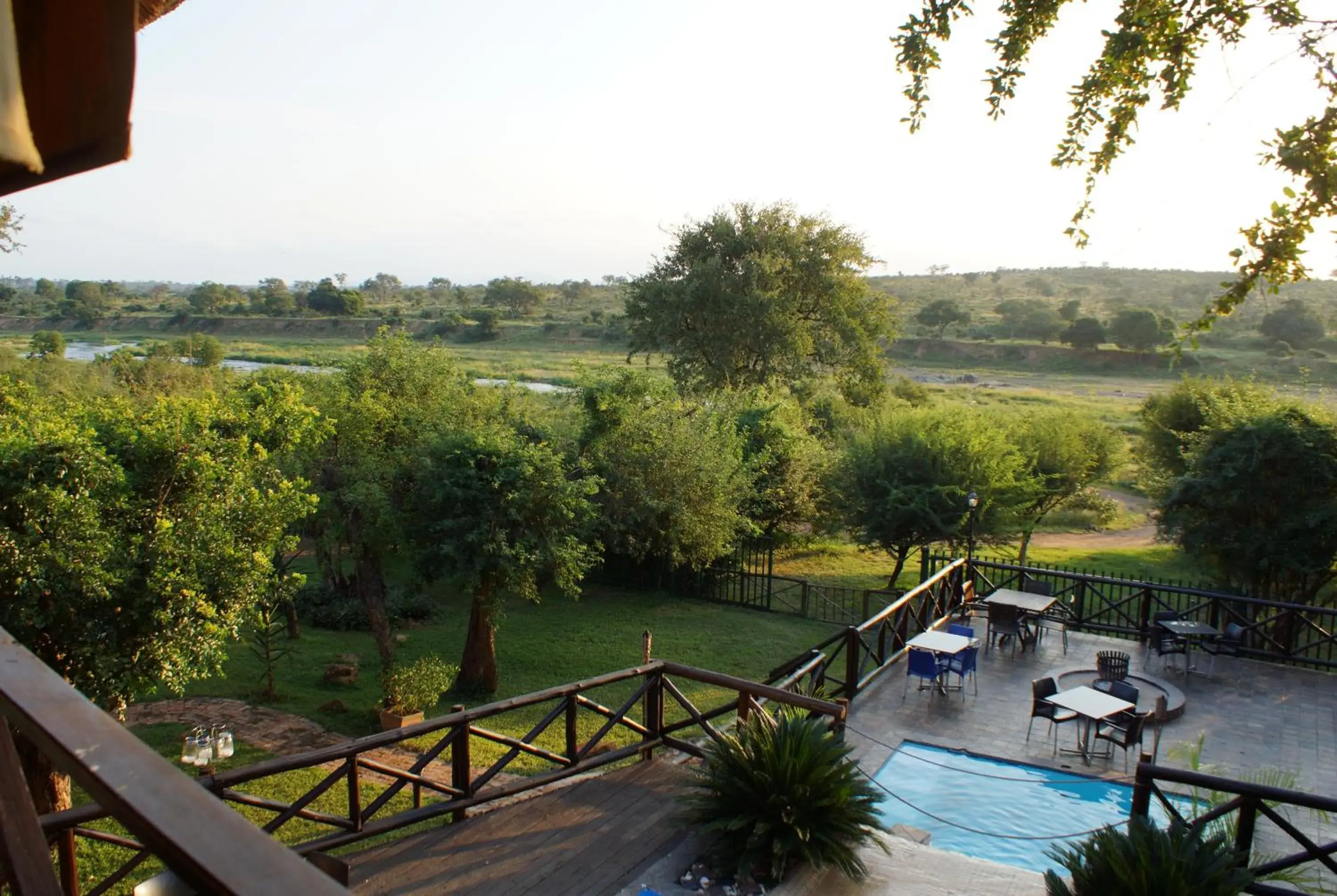 River view in Crocodile Kruger Safari Lodge River view in Crocodile Kruger Safari Lodge