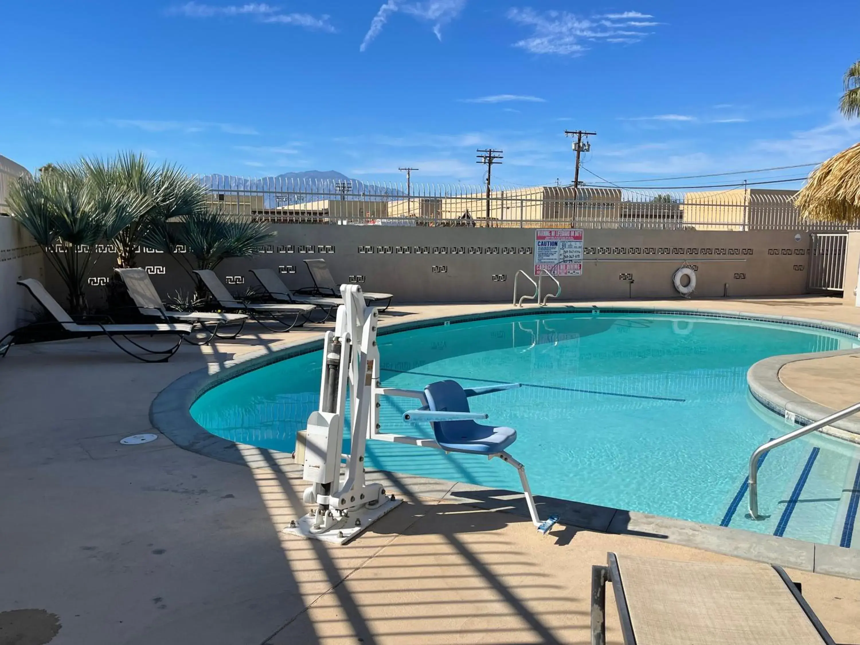 Swimming pool in Days Inn by Wyndham Indio Swimming pool in Days Inn by Wyndham Indio