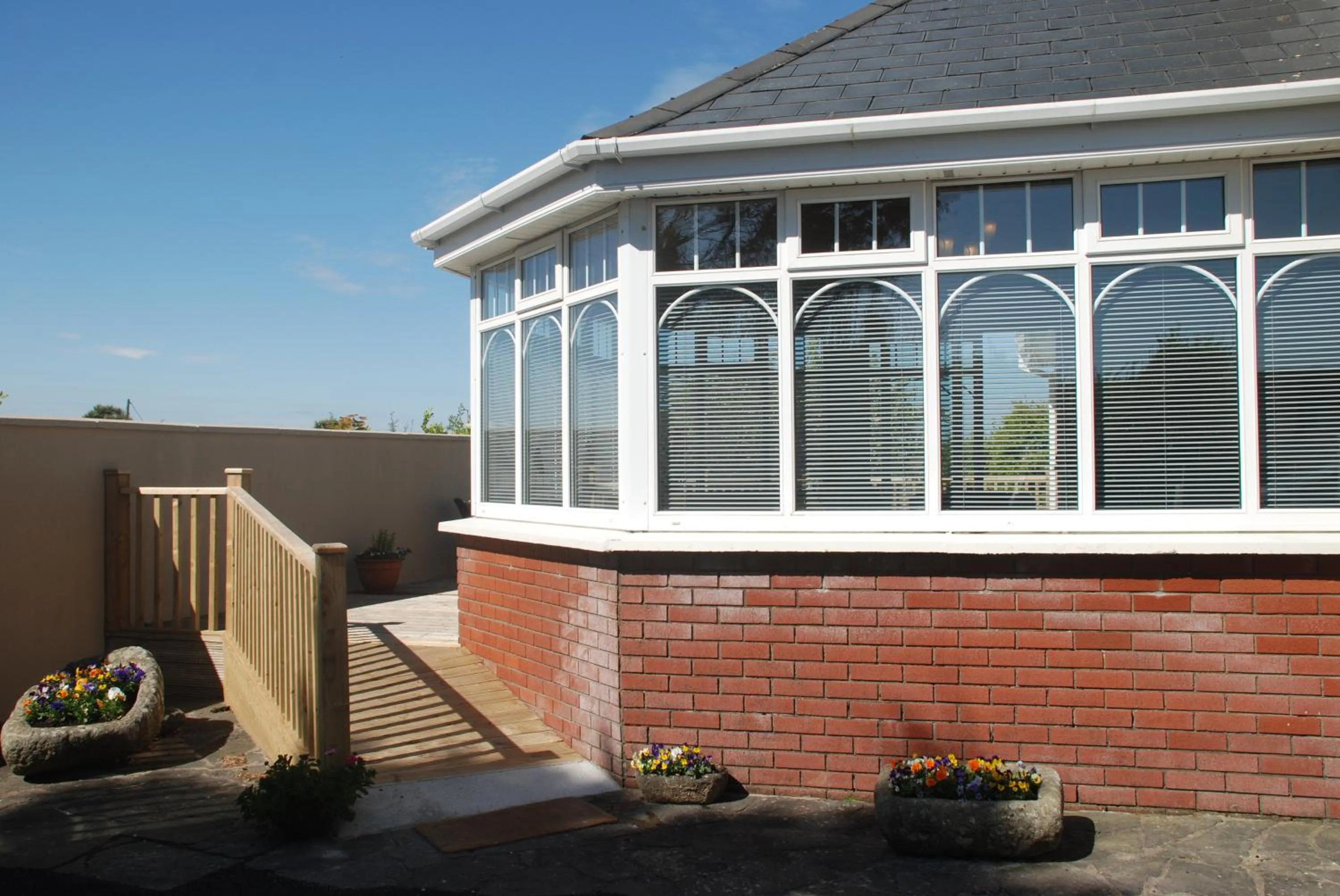 Balcony/Terrace in Tuskar House by the Sea