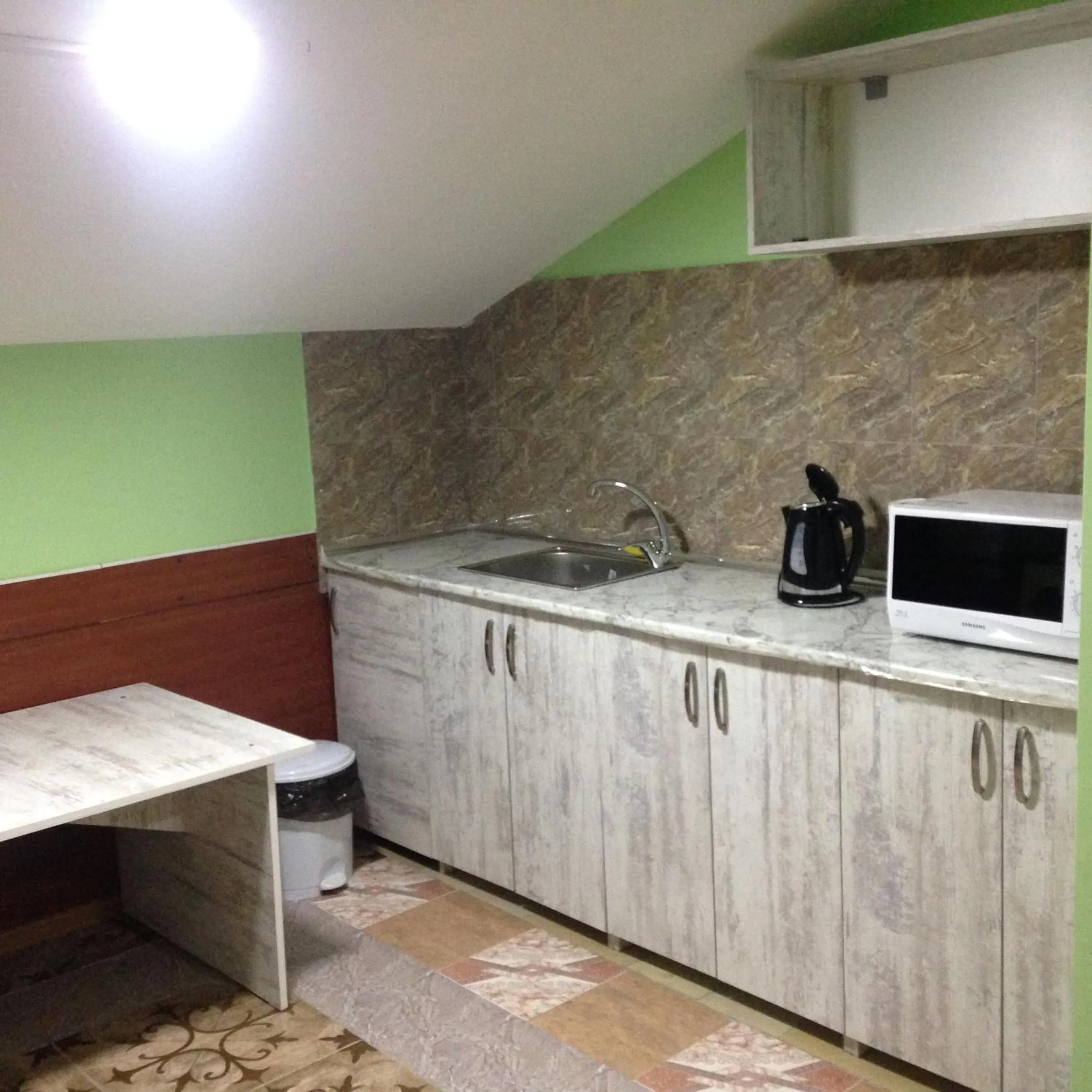 Kitchen or kitchenette in Hostel Portal