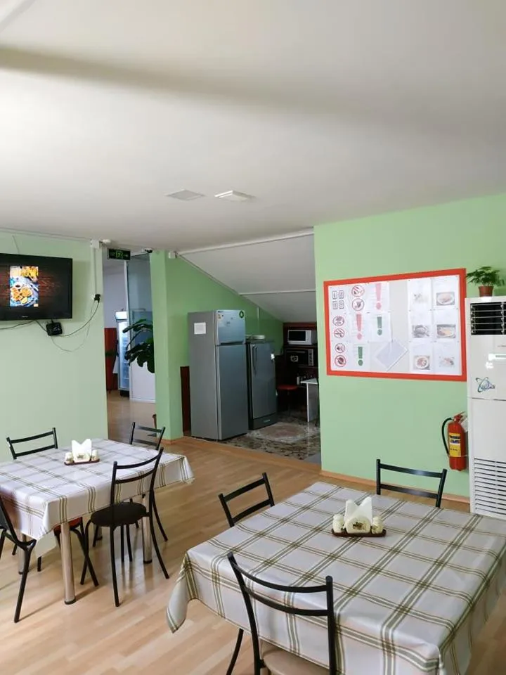 Dining area in Hostel Portal