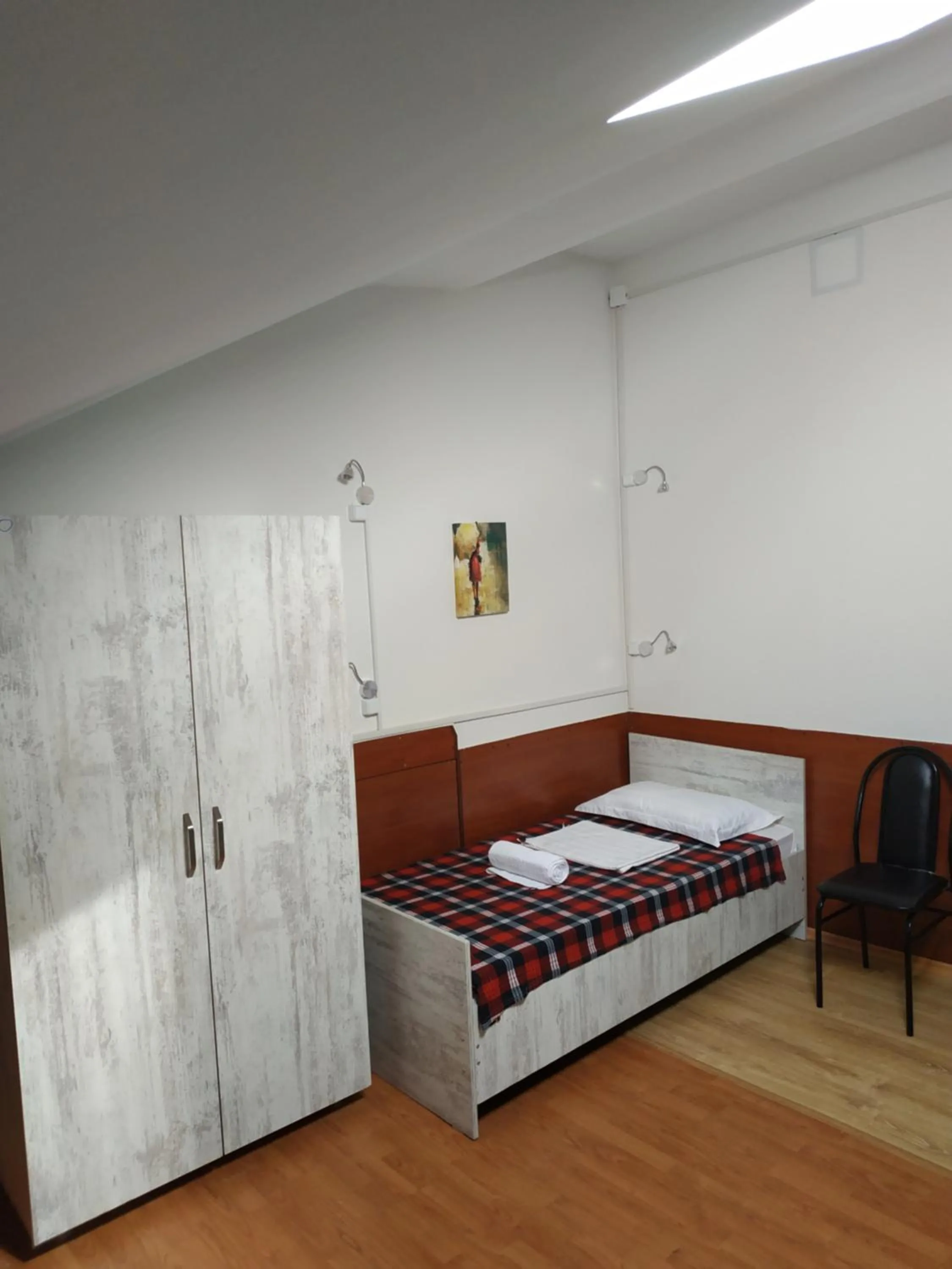 Bedroom, Bed in Hostel Portal