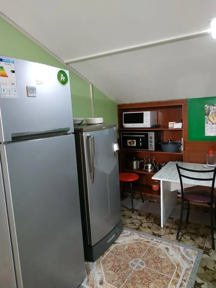 Kitchen or kitchenette in Hostel Portal