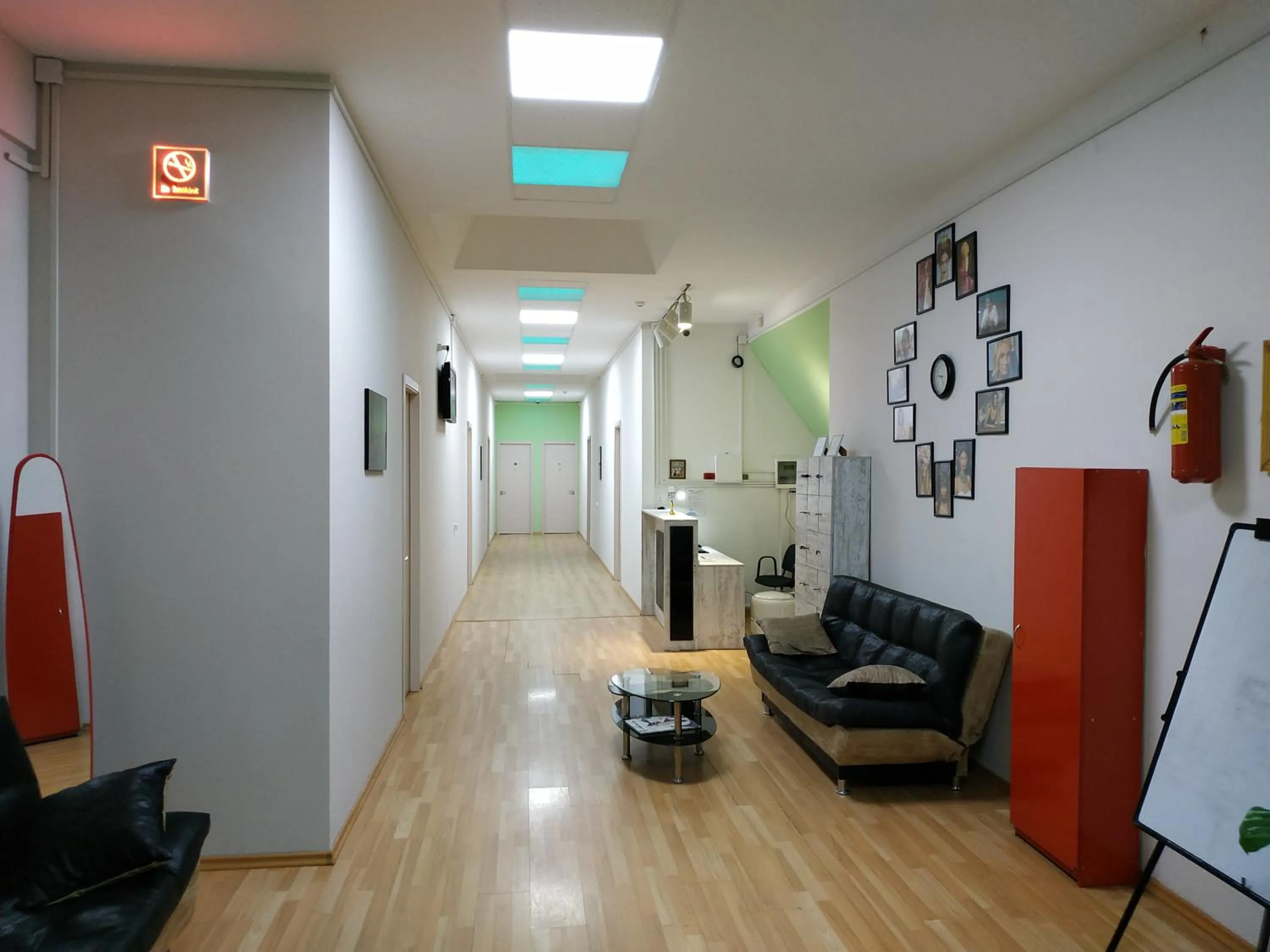 Lobby or reception in Hostel Portal