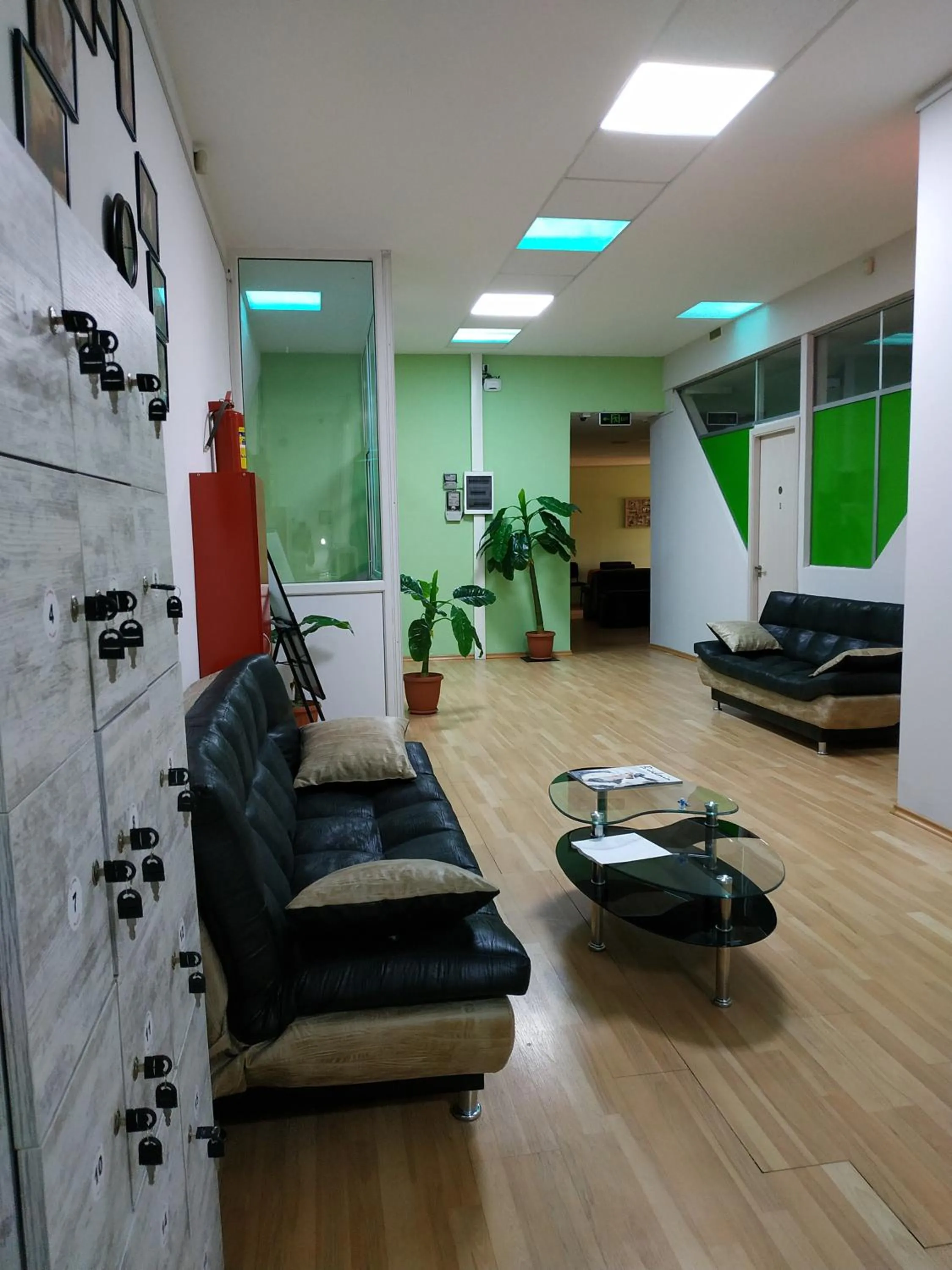Lobby or reception in Hostel Portal