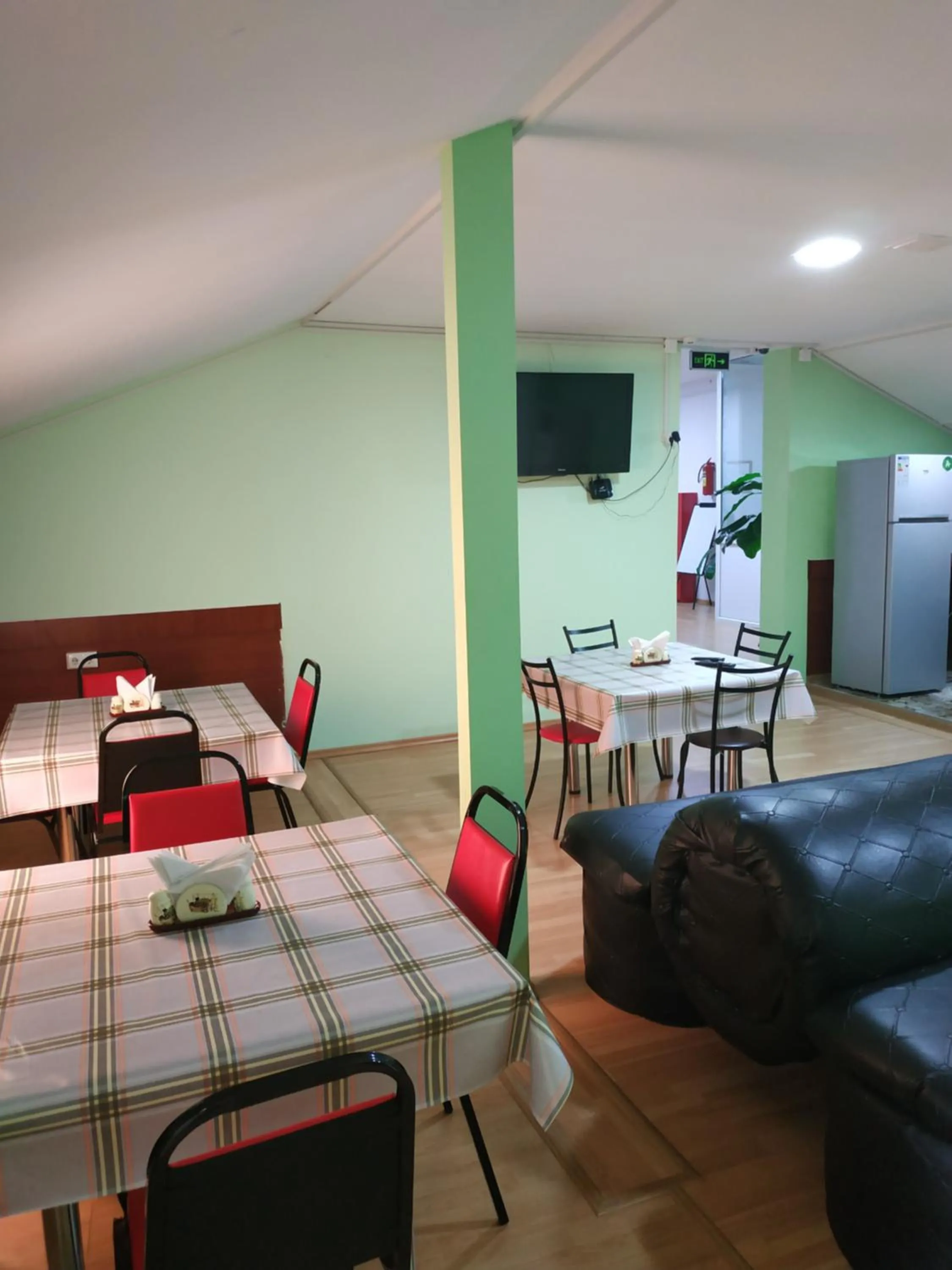 Dining area in Hostel Portal