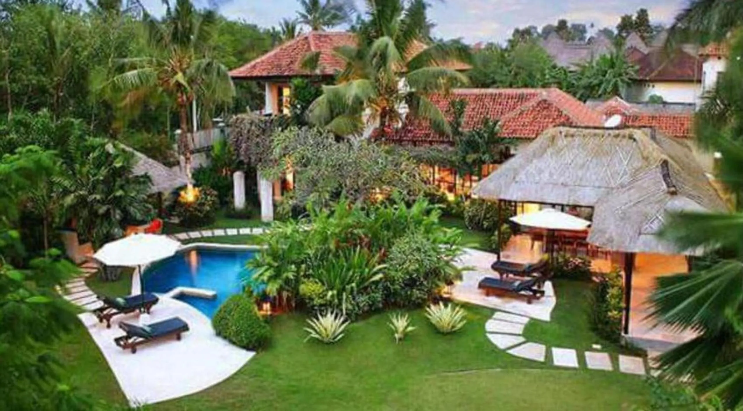 Bird's eye view in Villa Seminyak William