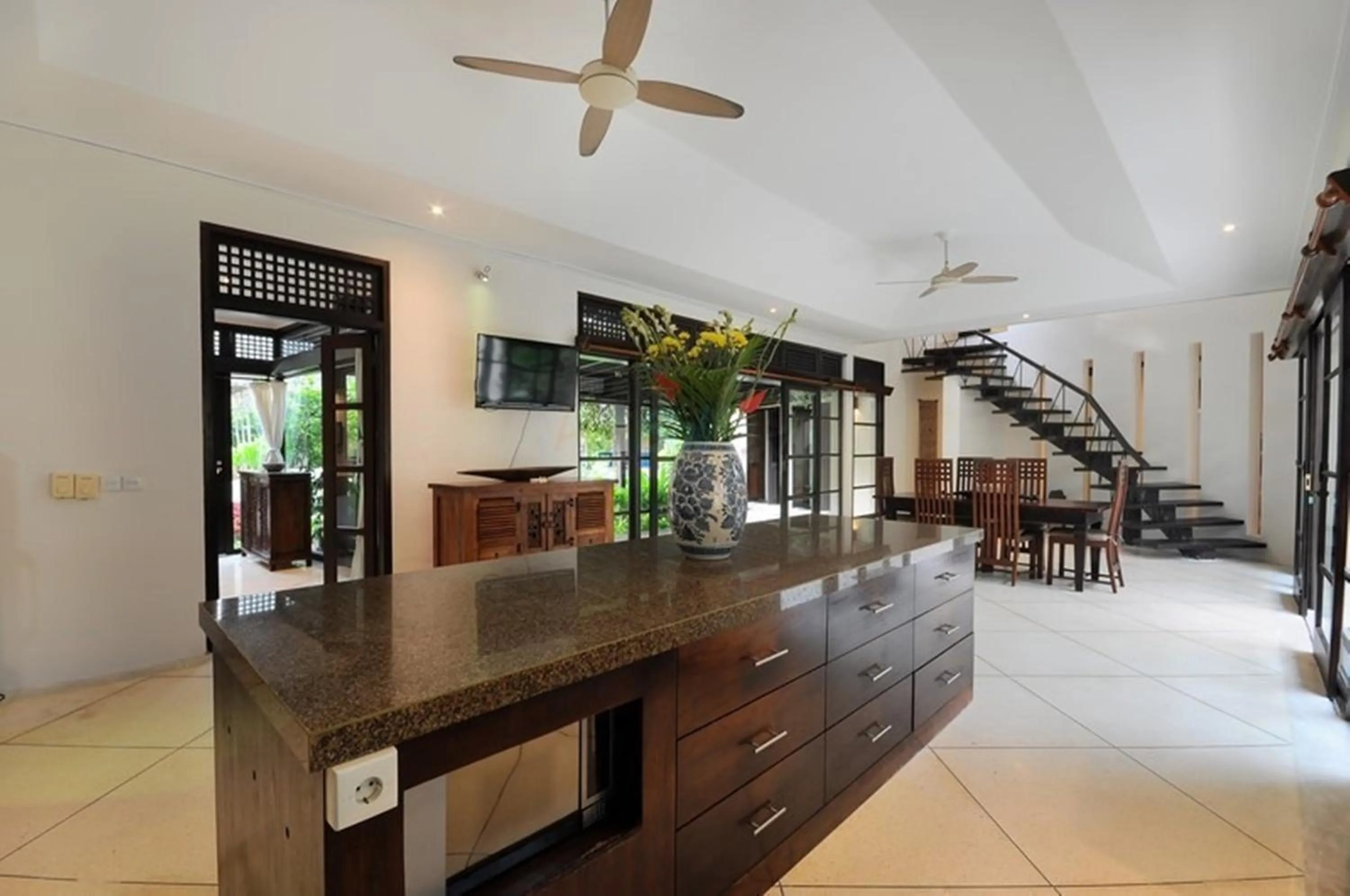 Kitchen or kitchenette in Villa Seminyak William