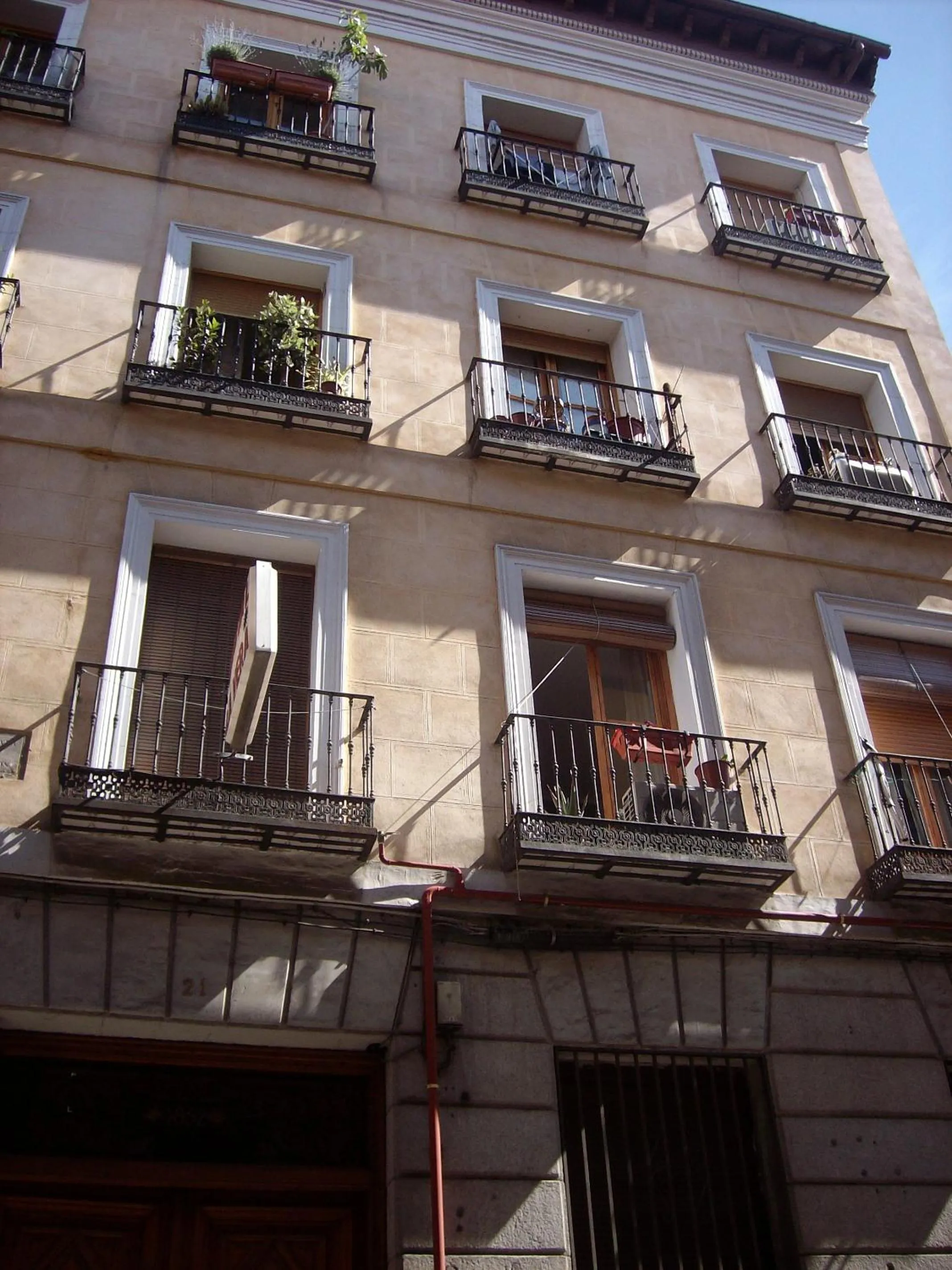 Property building in Hostal Zabala