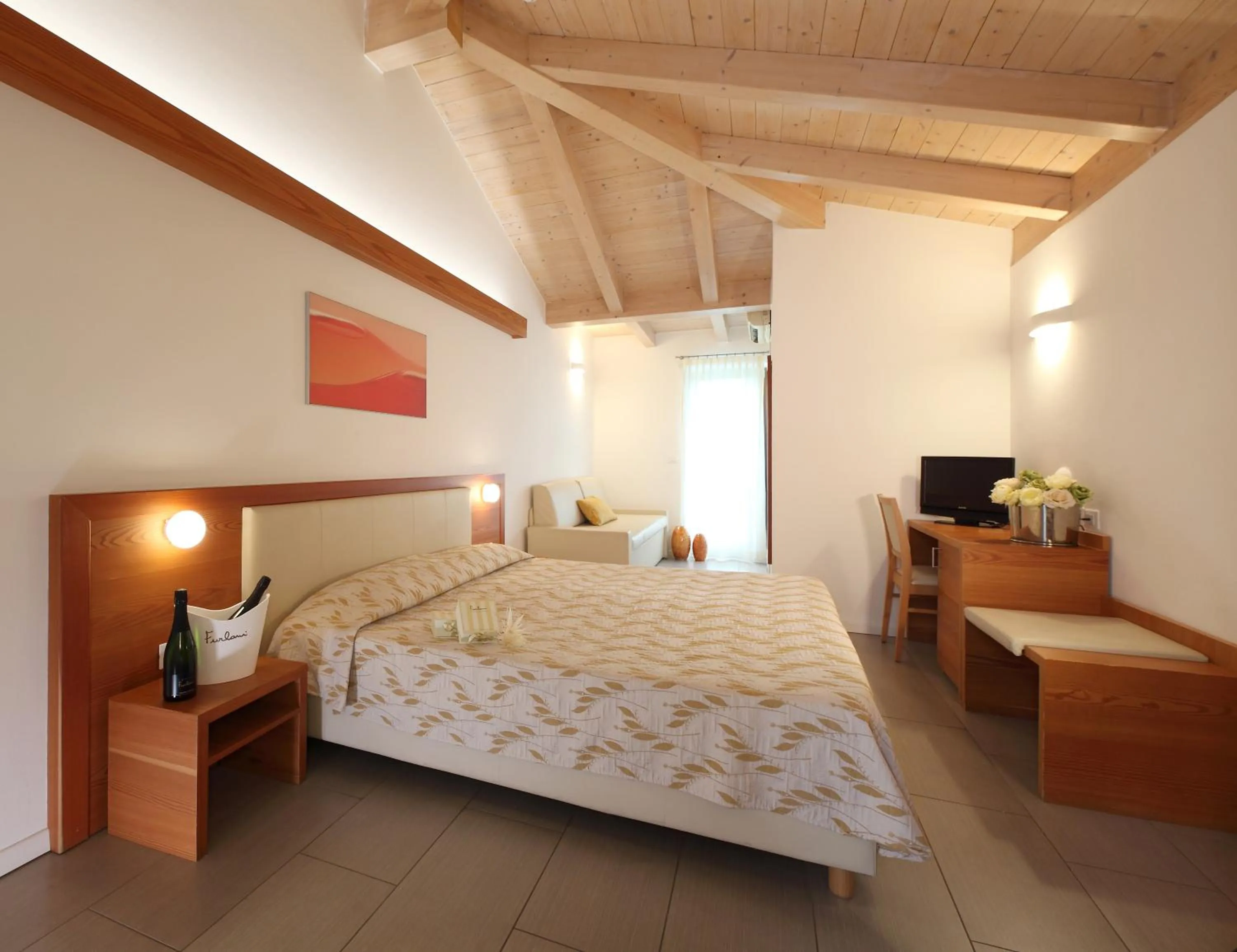 Bed in Agritur Ponte Alto