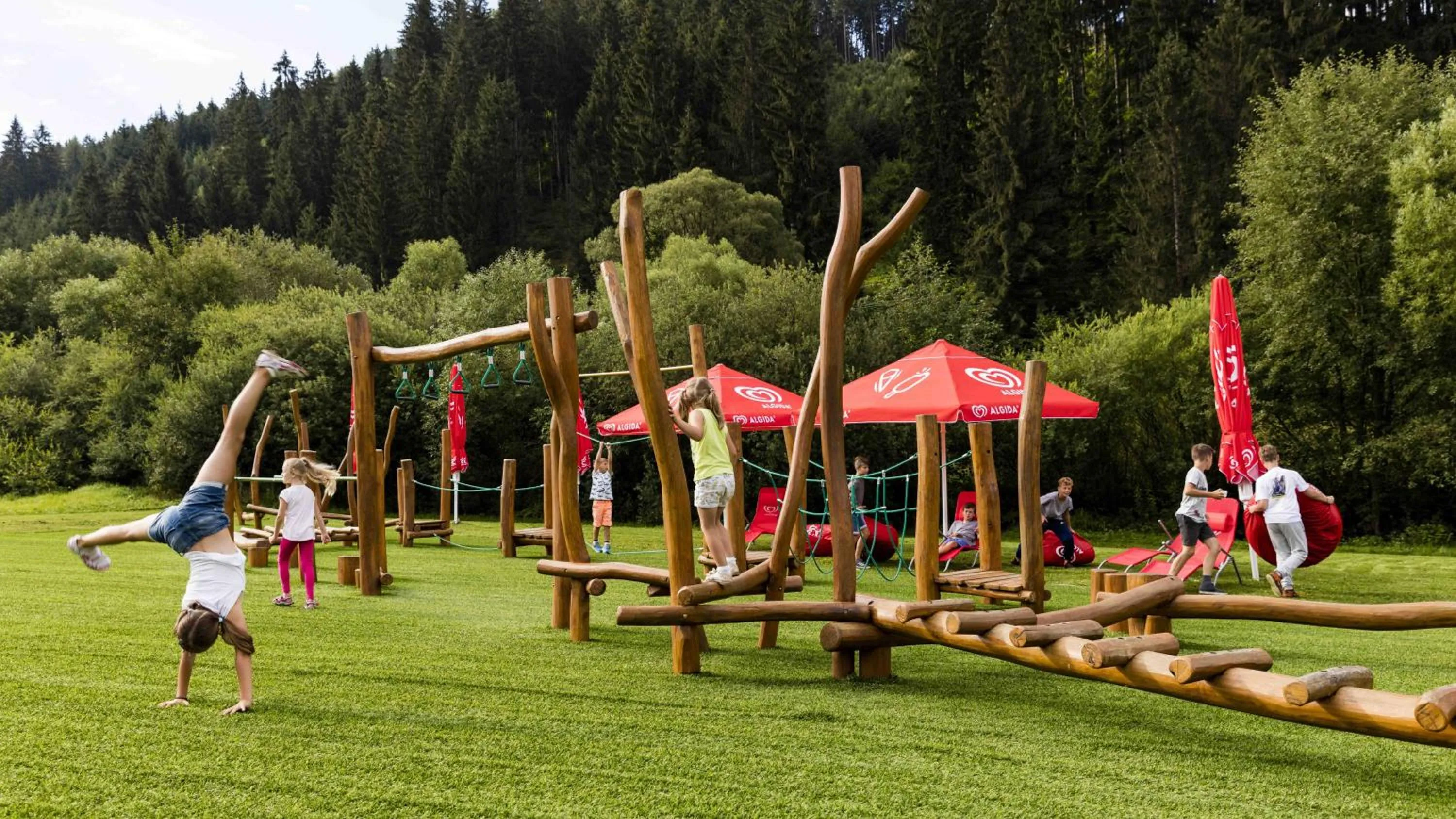 Children play ground in Rezort Gothal Chalupy
