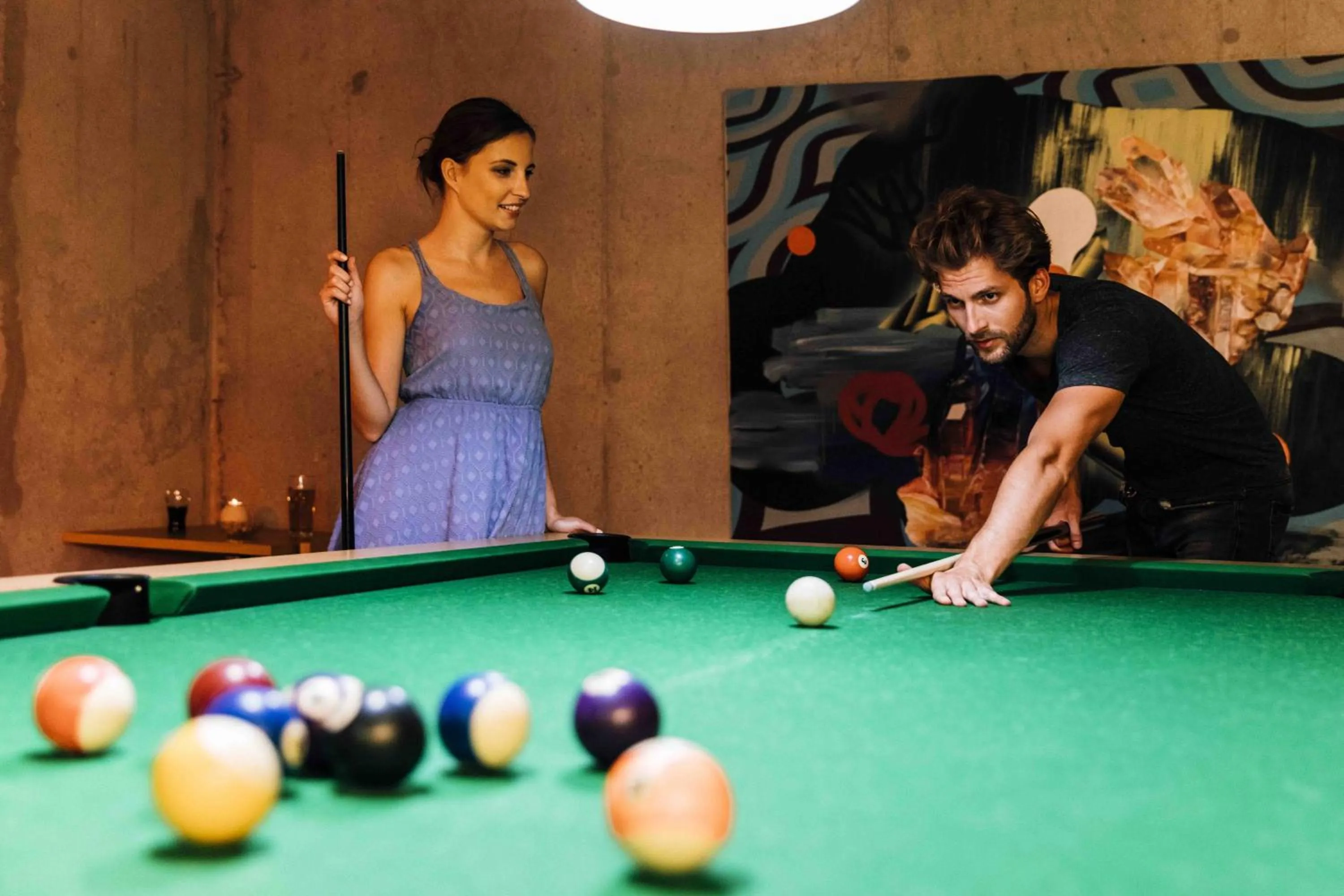 Billiard in Rezort Gothal Chalupy