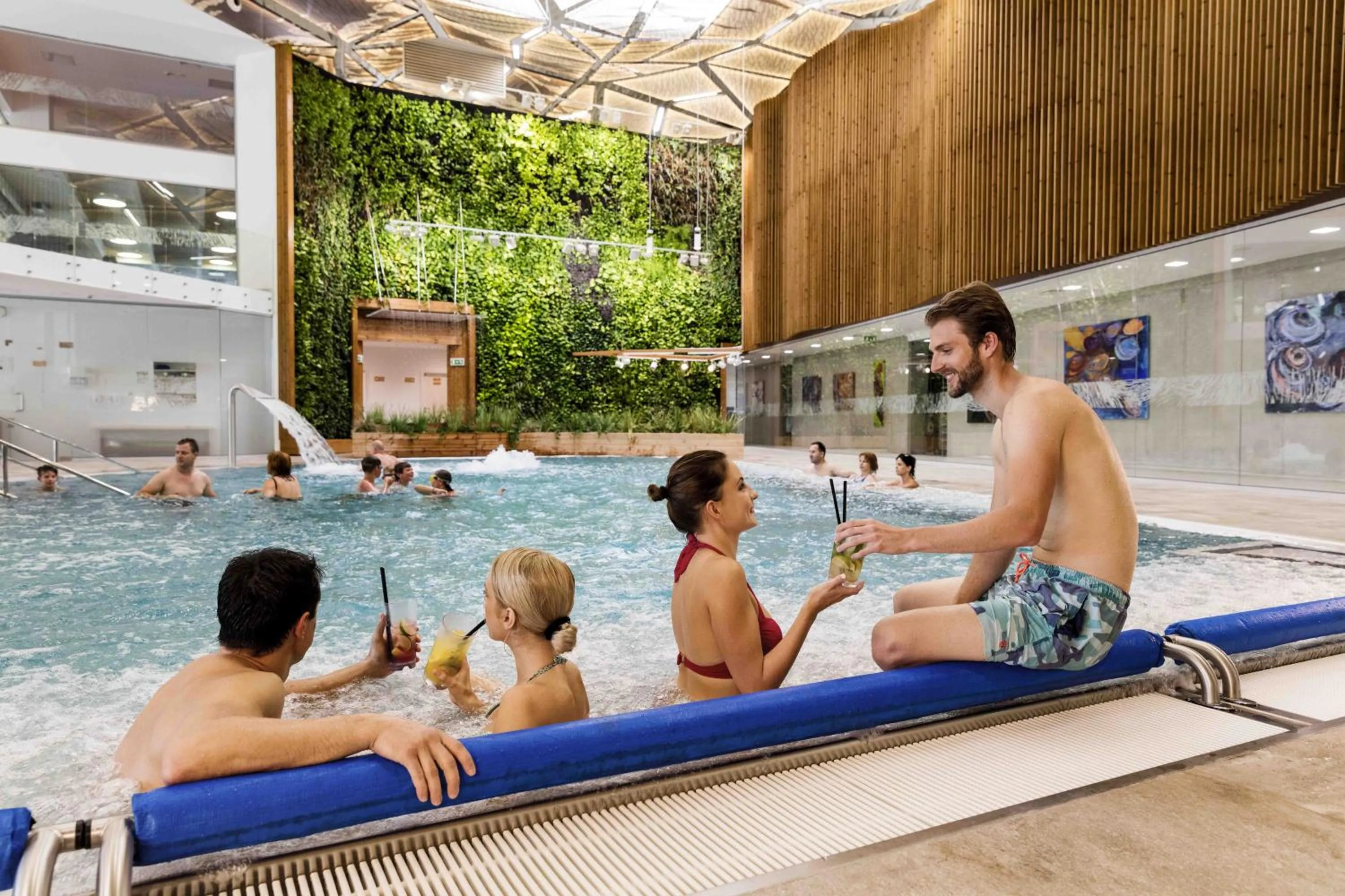 Swimming pool in Rezort Gothal Chalupy