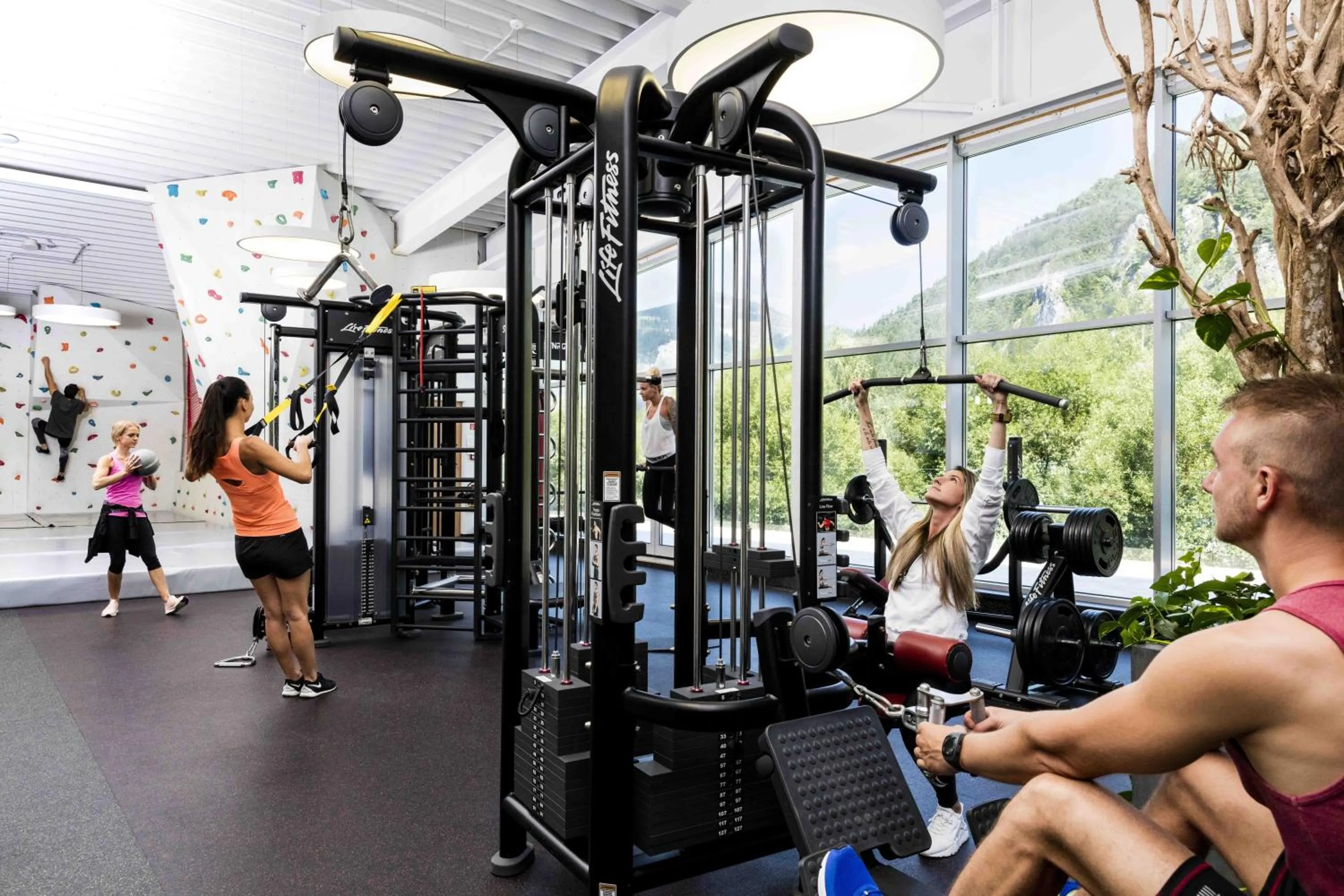 Fitness centre/facilities in Rezort Gothal Chalupy