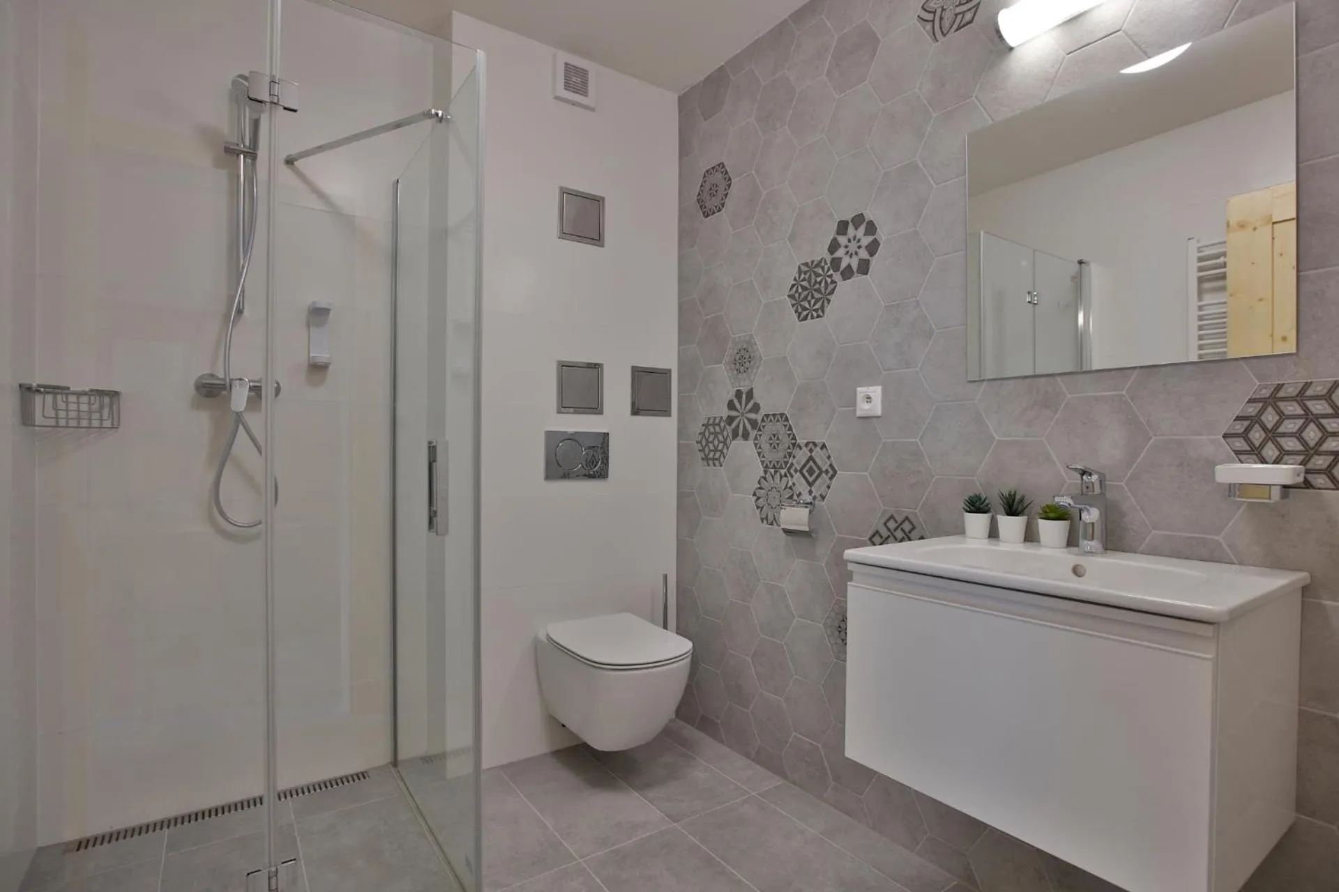 Shower in Rezort Gothal Chalupy