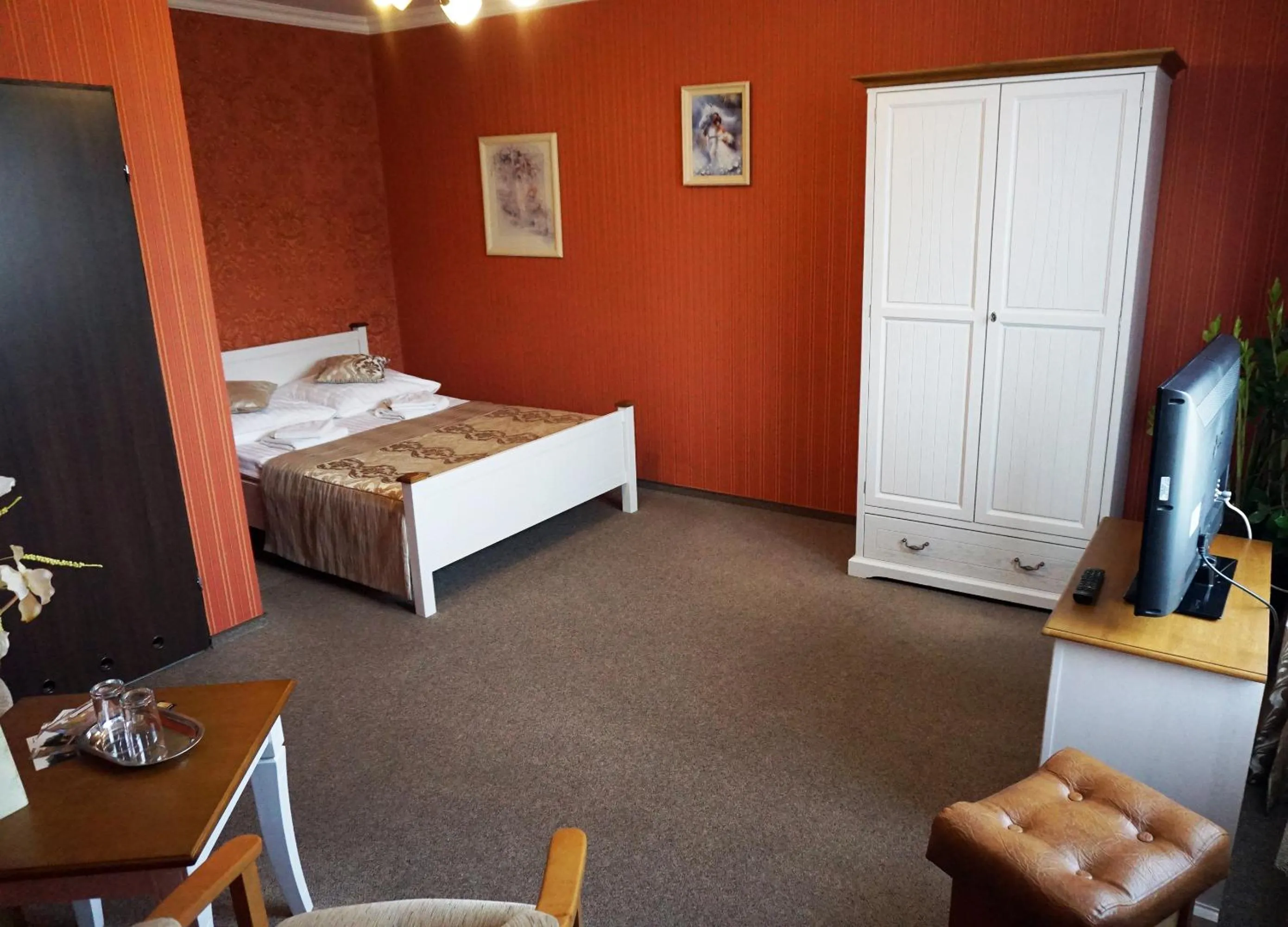 Photo of the whole room, Bed in Pod Szczęśliwą Gwiazdą