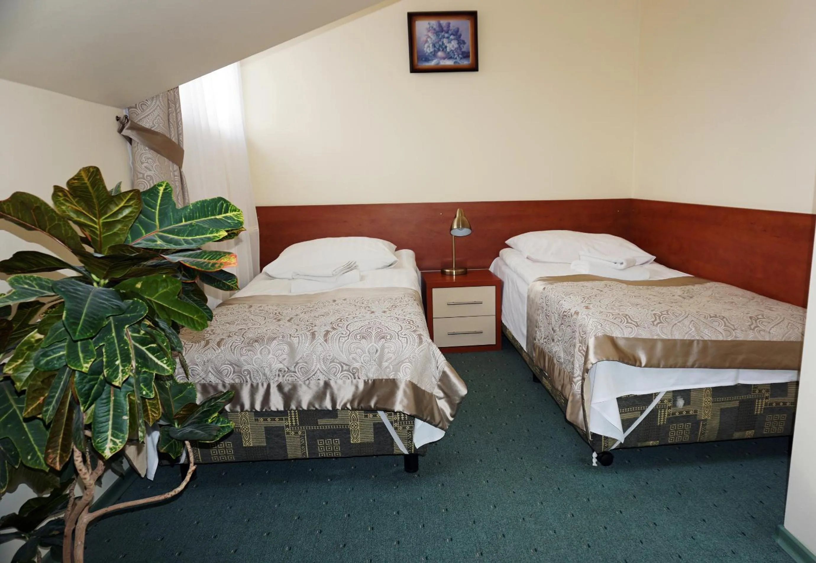 Photo of the whole room, Bed in Pod Szczęśliwą Gwiazdą