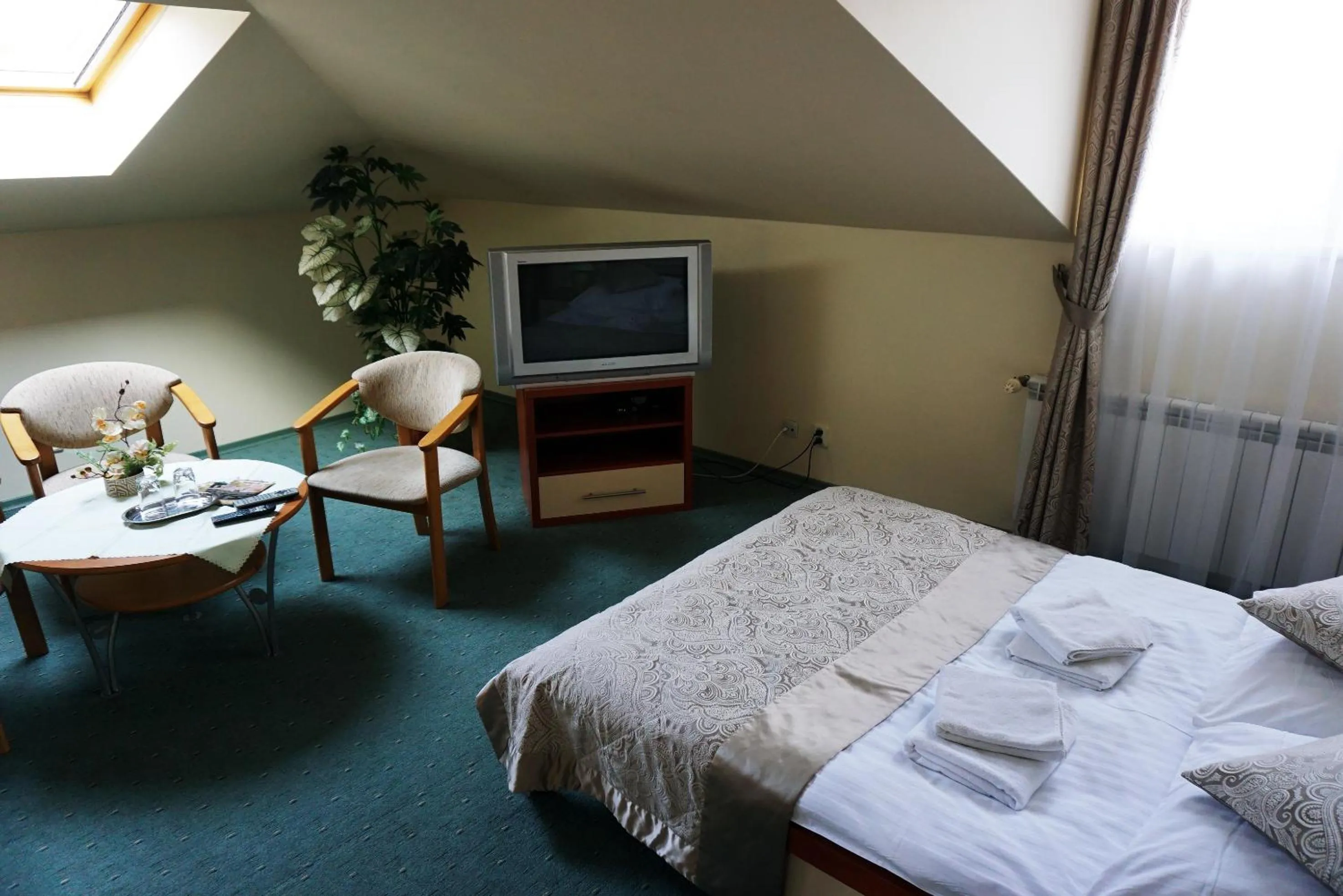 Photo of the whole room, Bed in Pod Szczęśliwą Gwiazdą