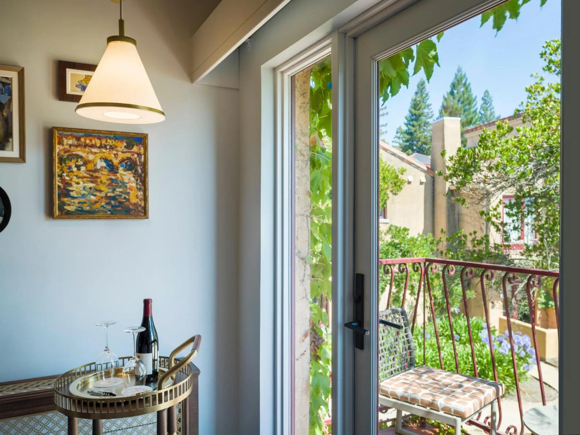 Patio in Vinarosa Resort & Spa