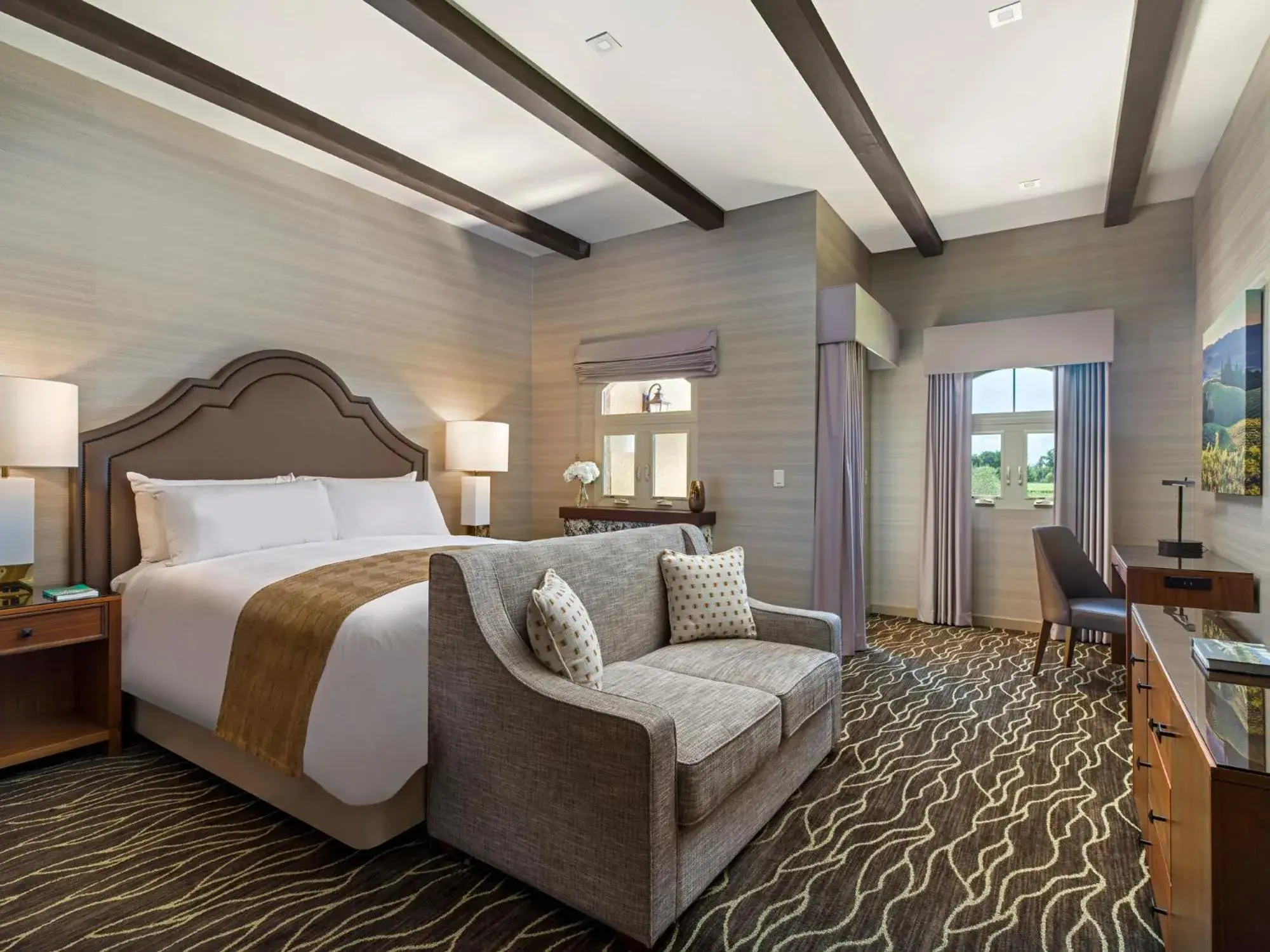 Seating area, Bed in Vinarosa Resort & Spa Seating area, Bed in Vinarosa Resort & Spa