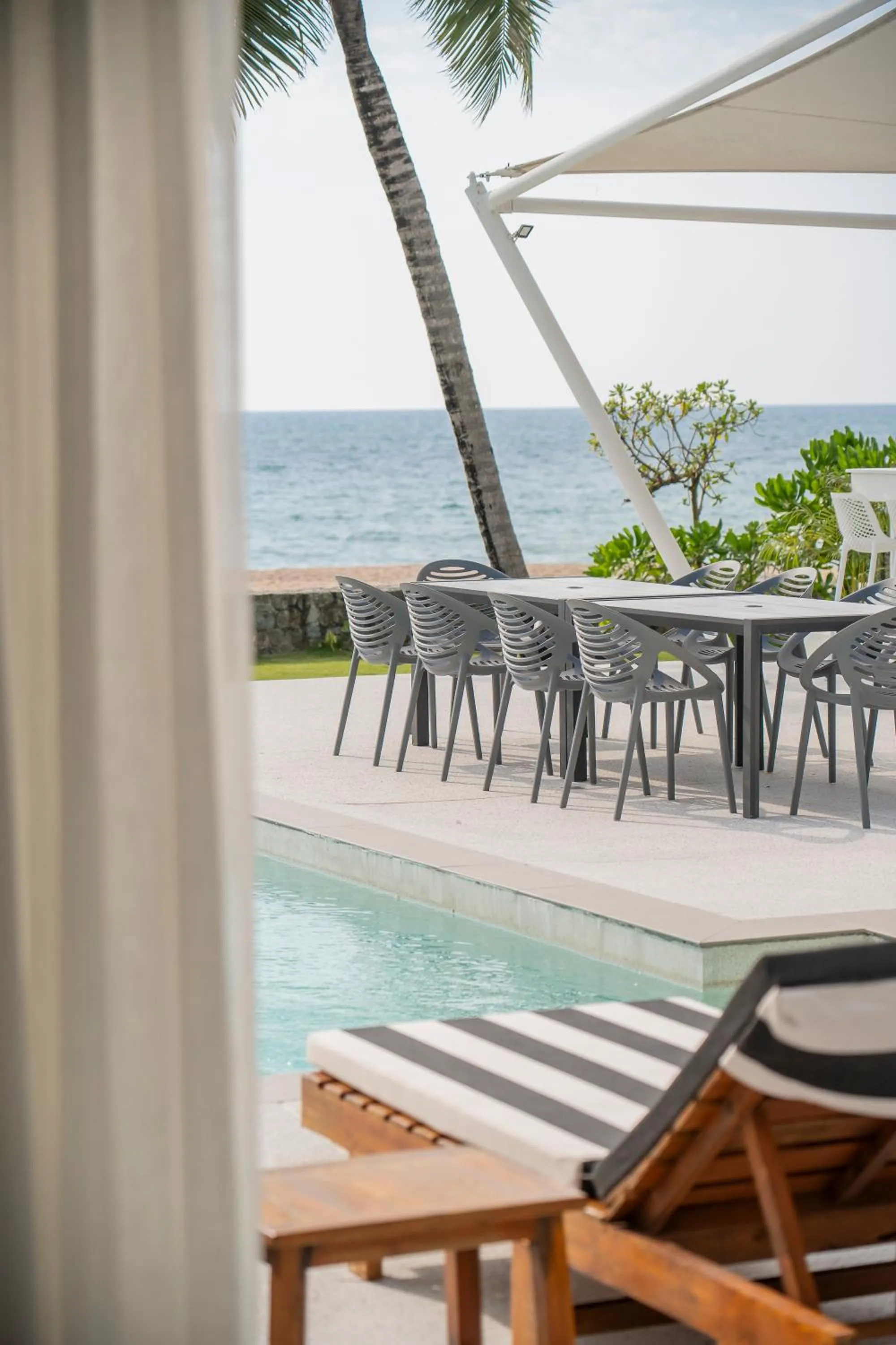 Dining area in Coastal Escape Natai Beach