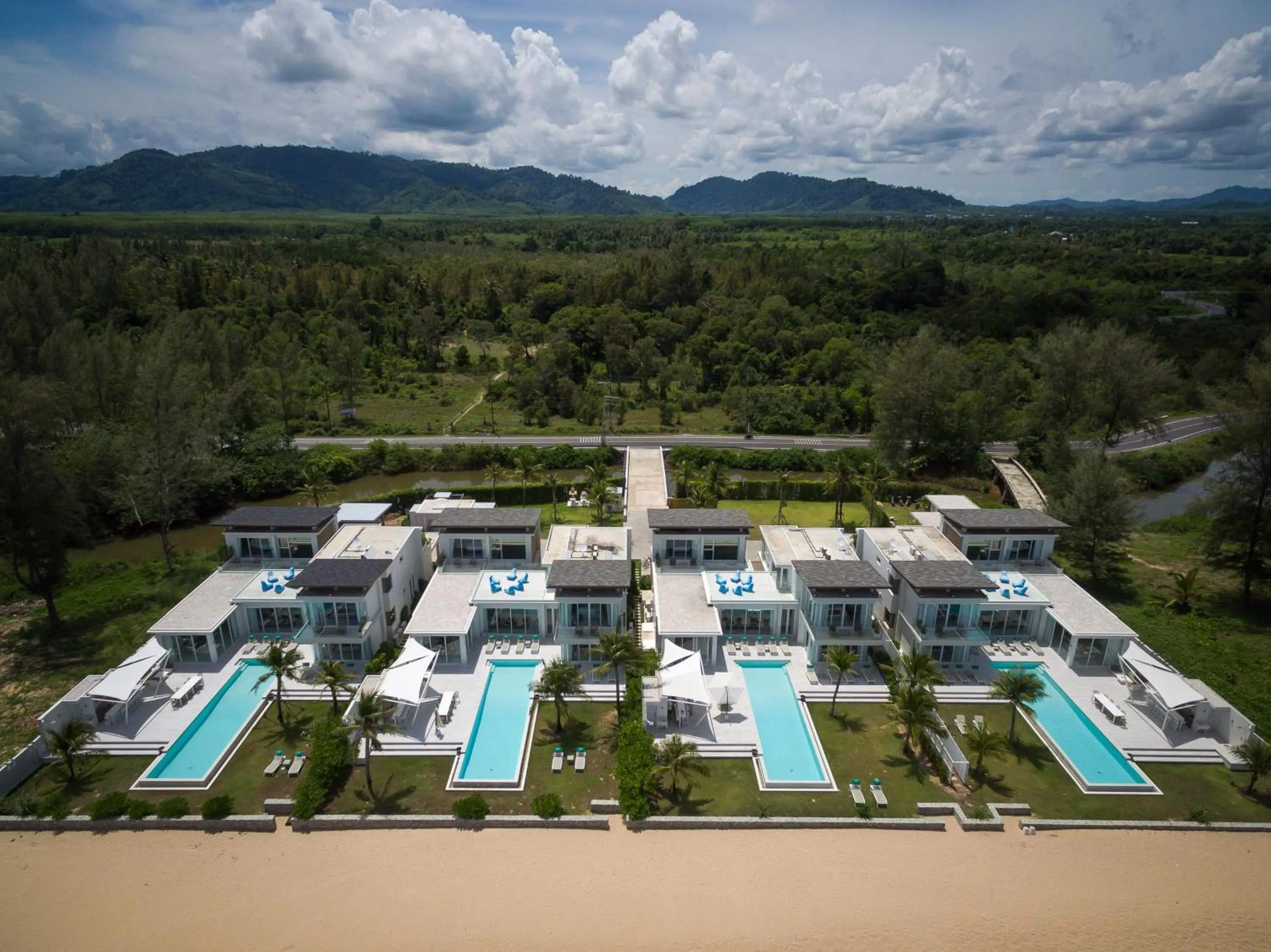 Bird's eye view in Coastal Escape Natai