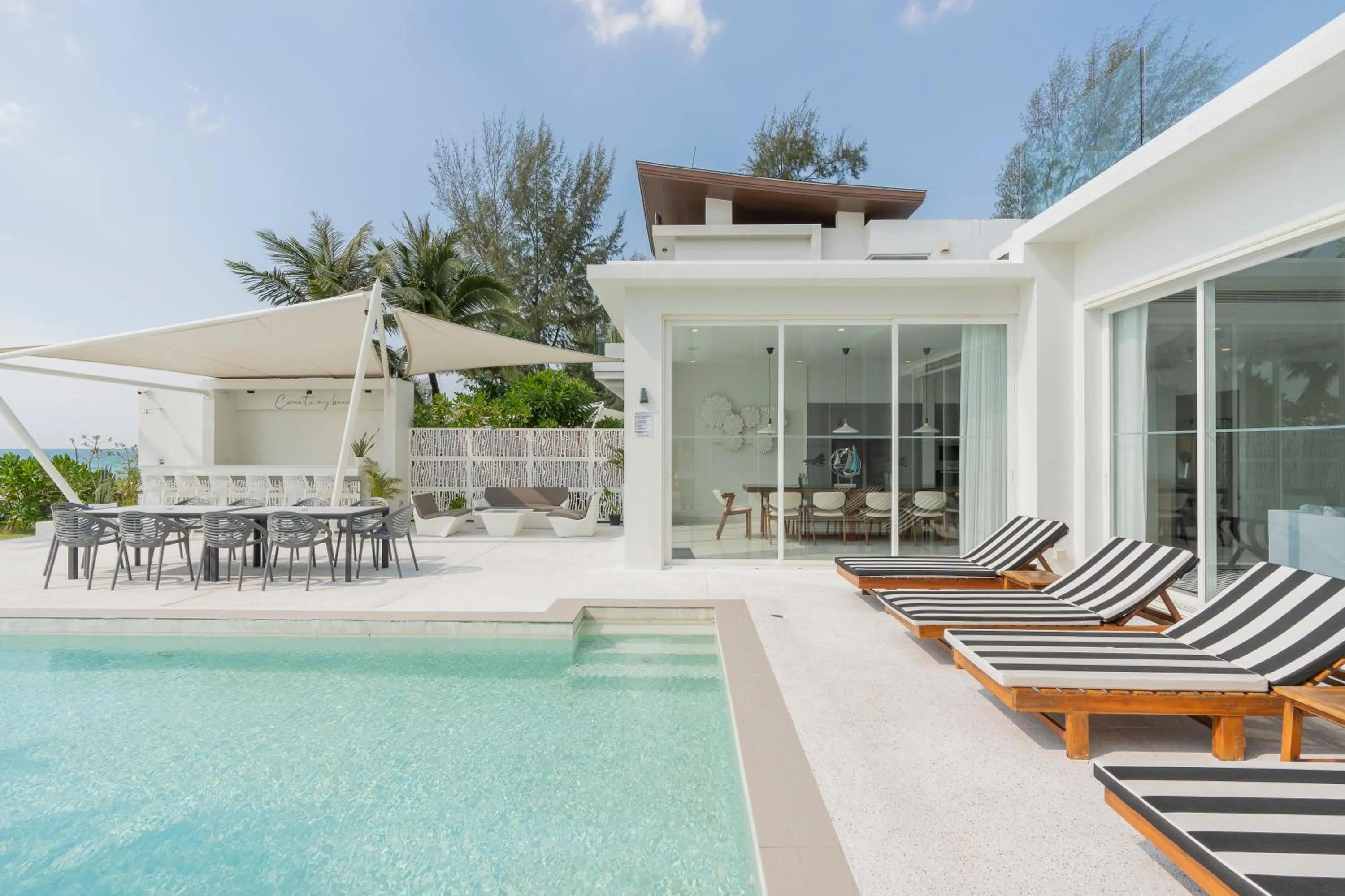 Patio in Coastal Escape Natai Beach