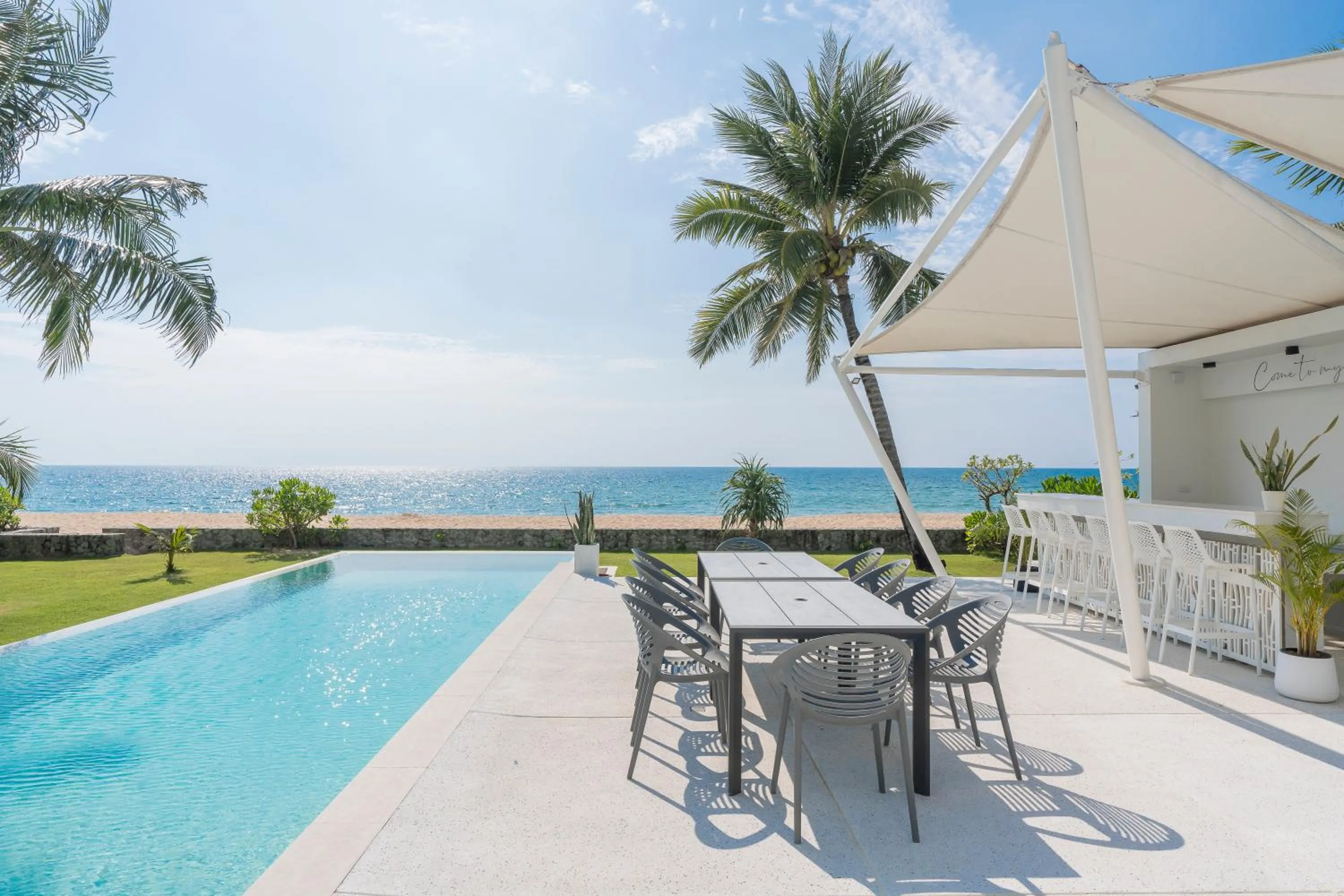 Patio in Coastal Escape Natai Beach