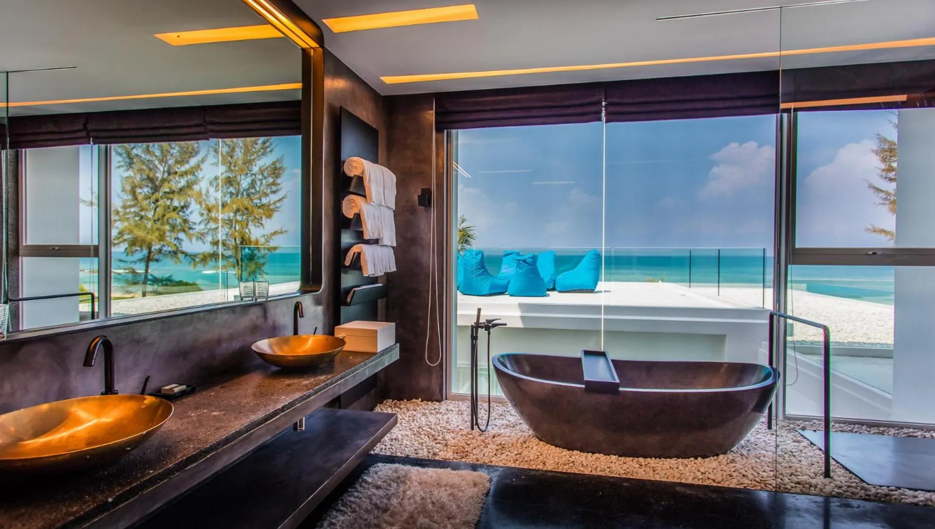 Bathroom in Coastal Escape Natai