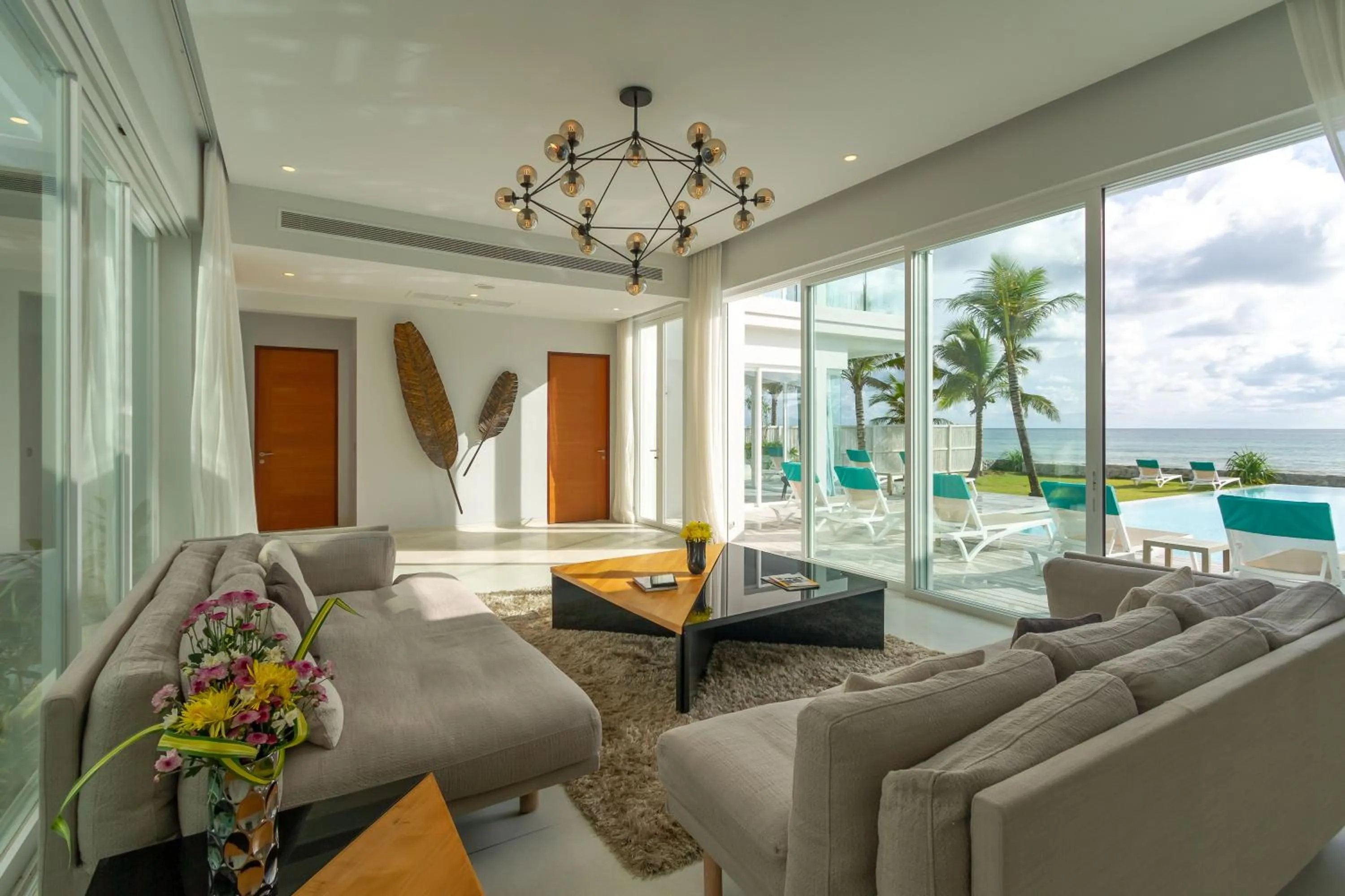 Living room in Coastal Escape Natai