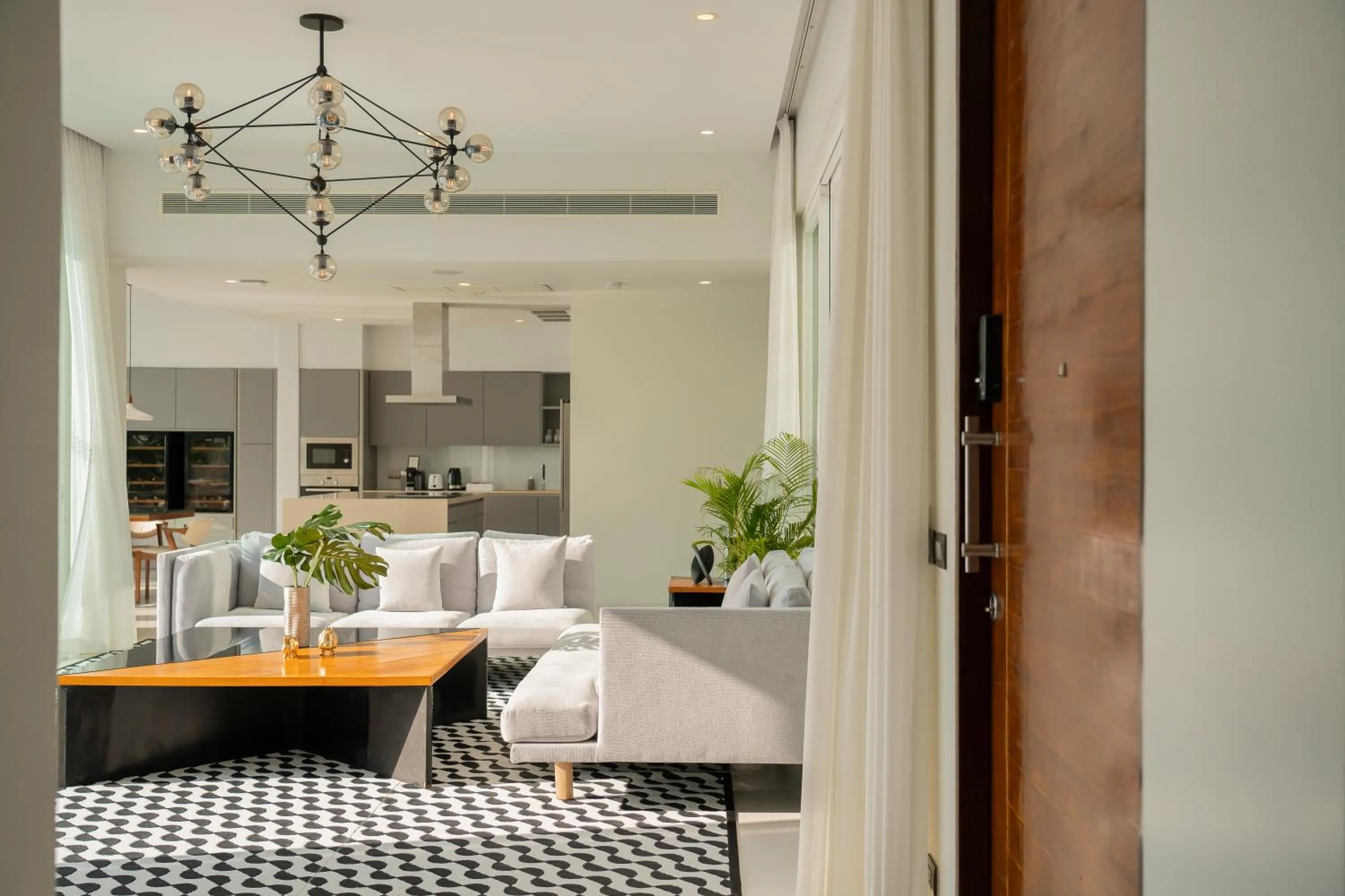 Living room in Coastal Escape Natai Beach