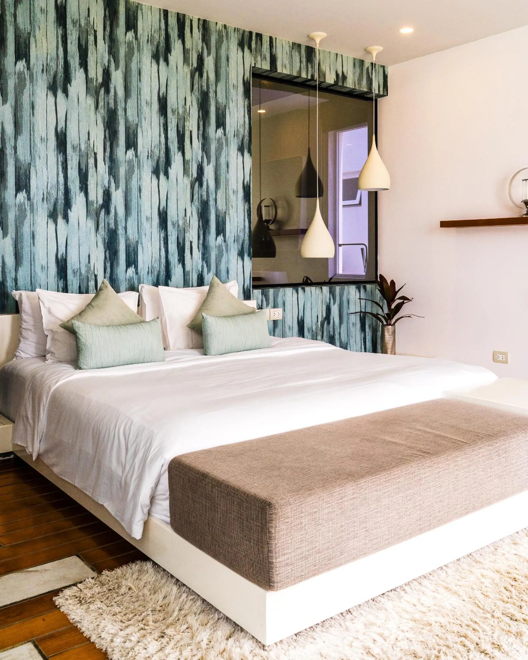 Bed in Coastal Escape Natai