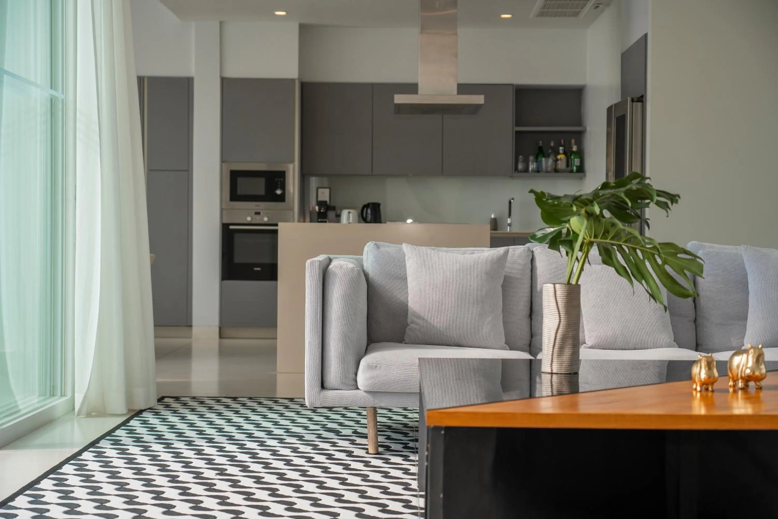 Living room in Coastal Escape Natai Beach