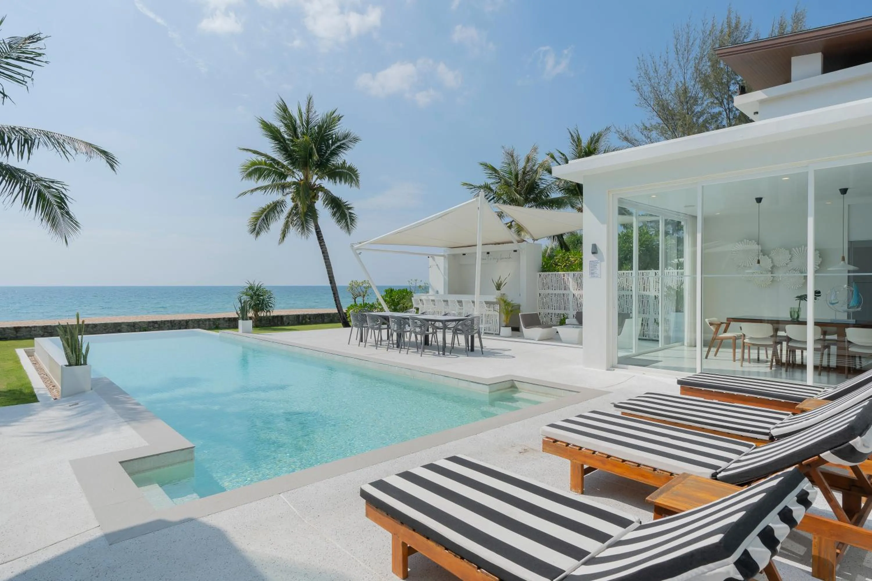 Patio in Coastal Escape Natai Beach