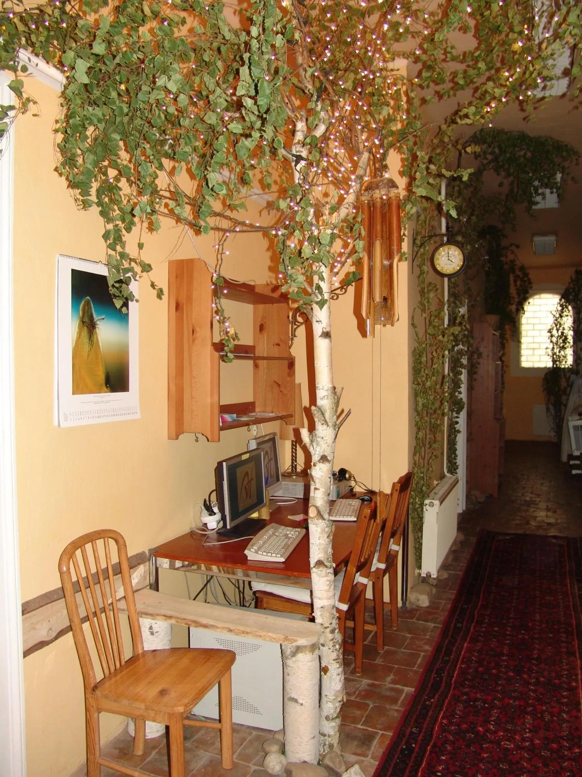 Lobby or reception in ARTHARMONY Pension & Hostel