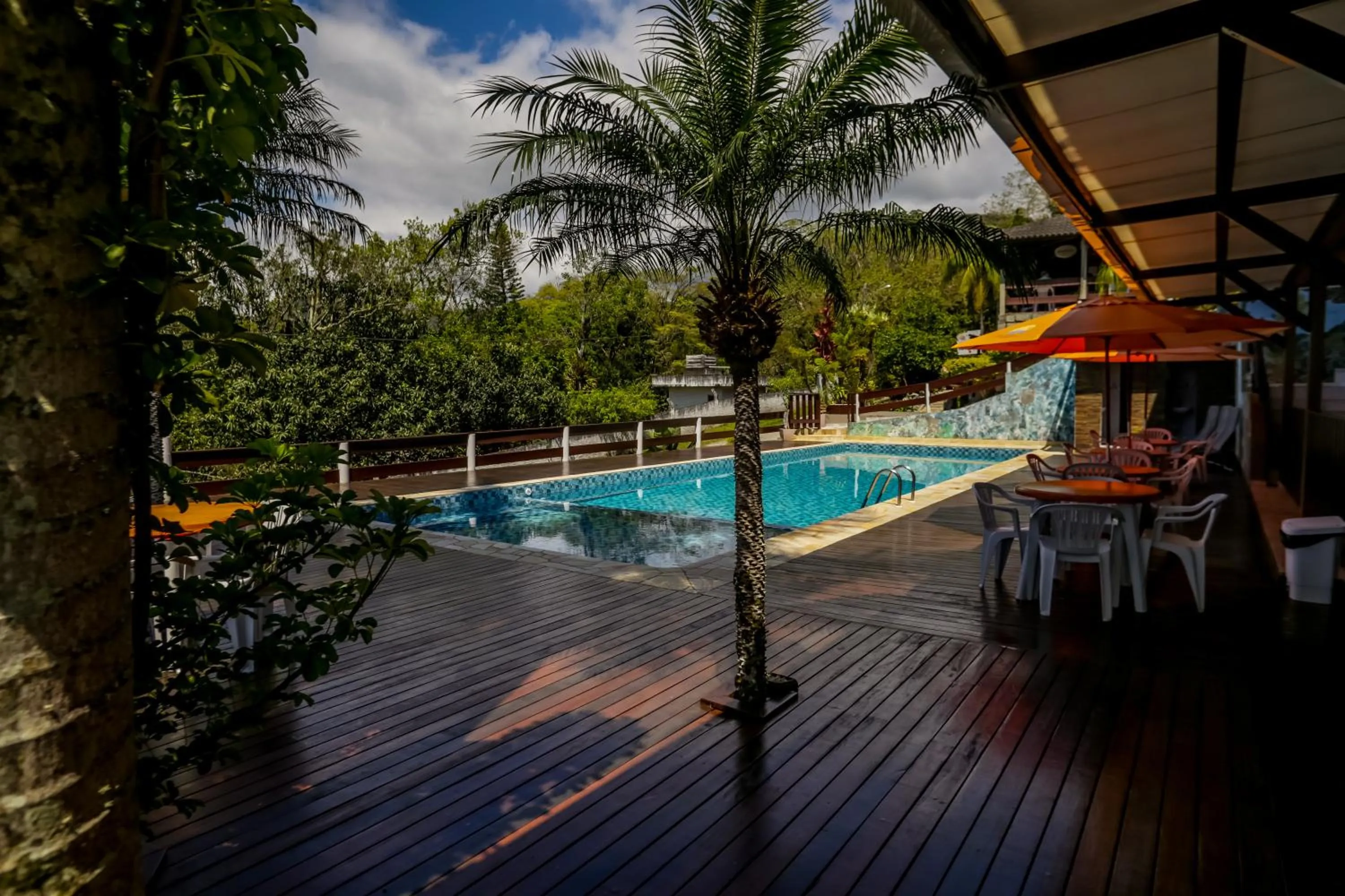 Swimming pool in Pousada Magnus