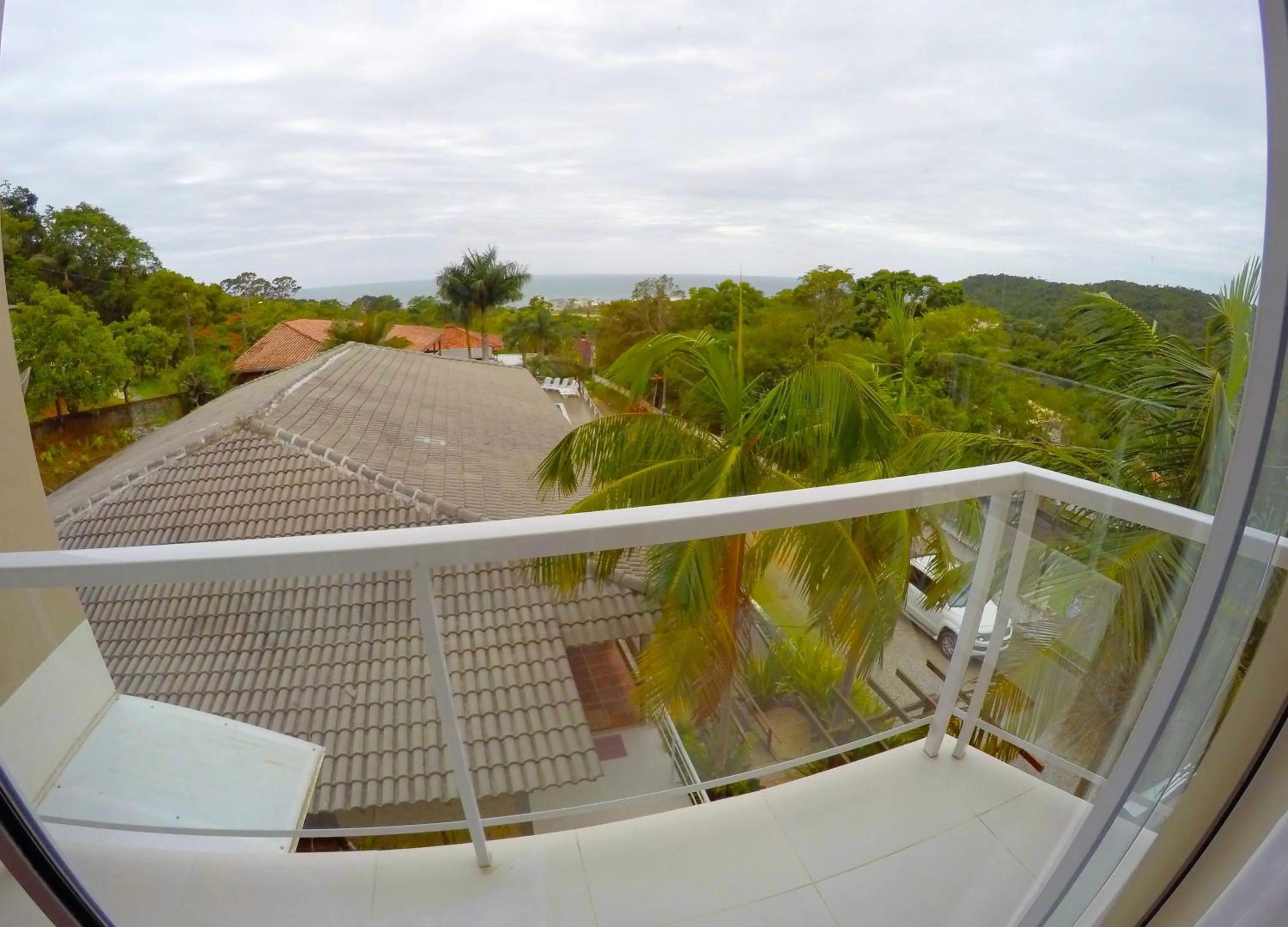 Balcony/Terrace in Pousada Magnus