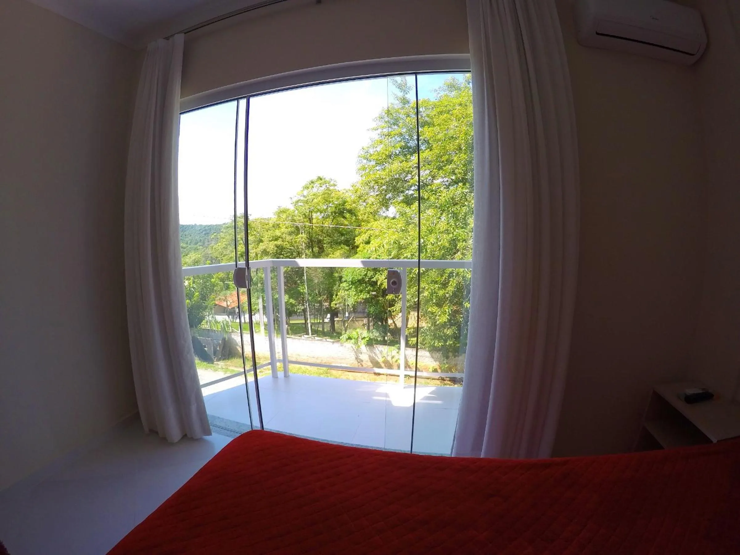 Mountain view, Bed in Pousada Magnus