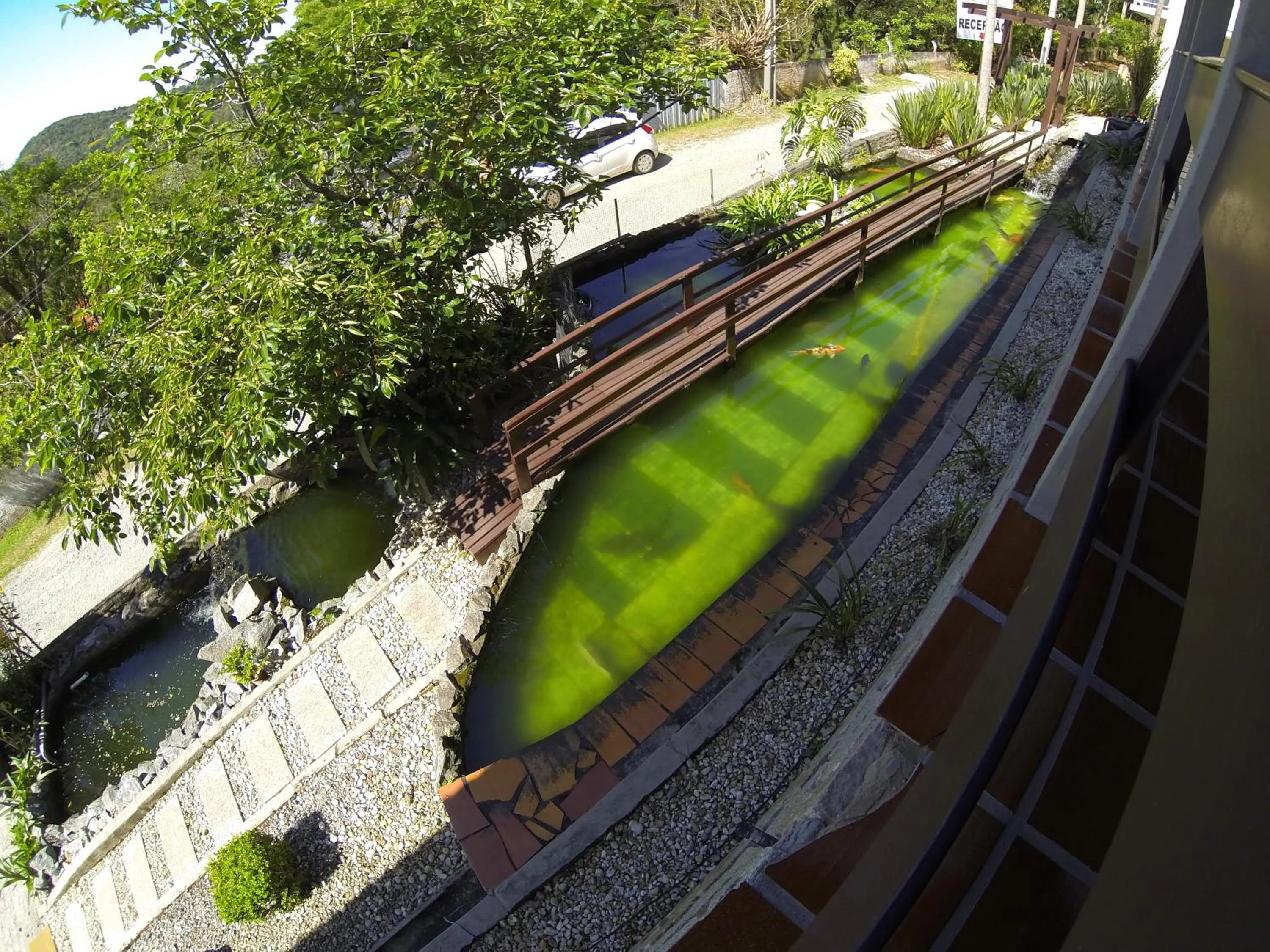 Lake view in Pousada Magnus