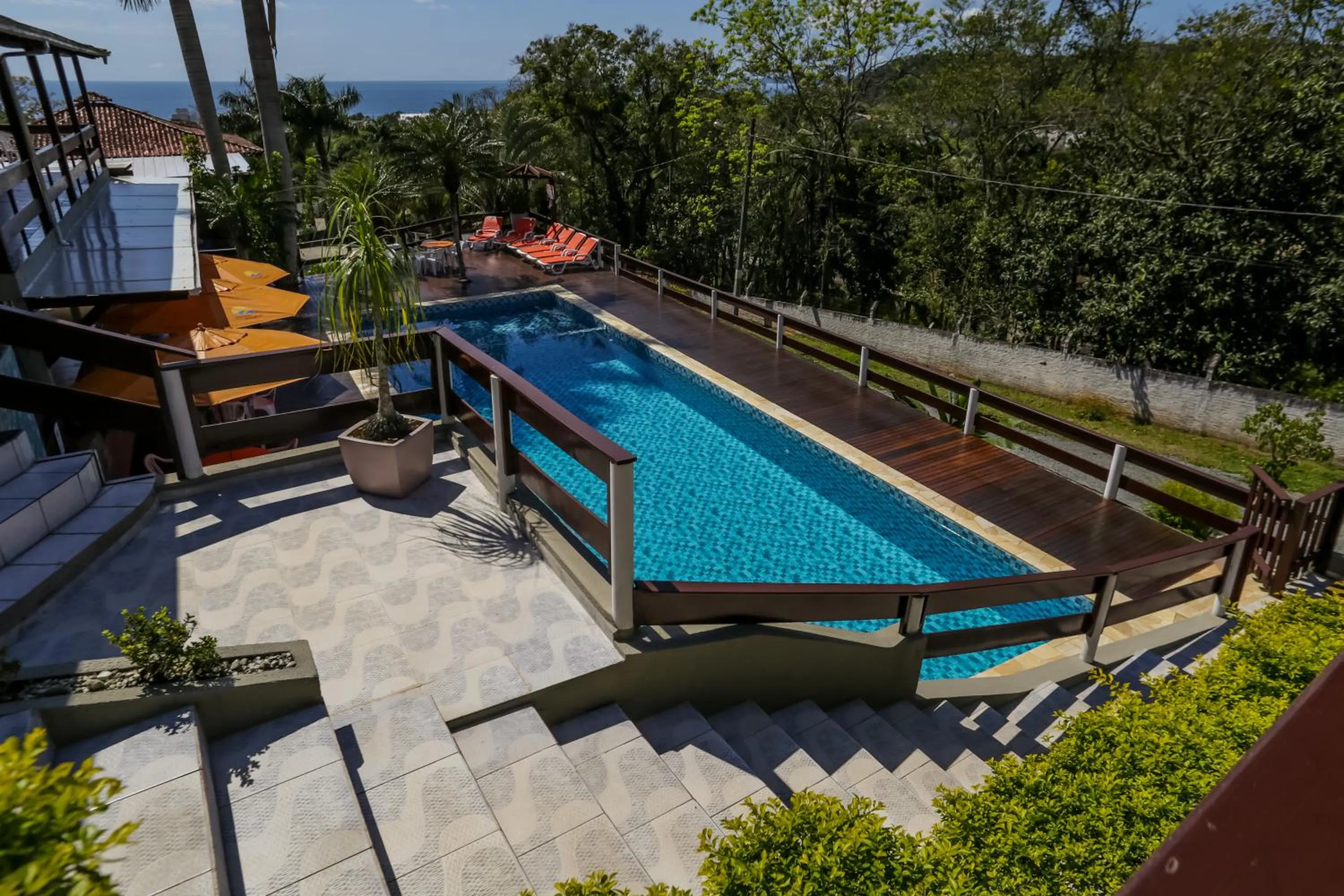 Swimming pool in Pousada Magnus