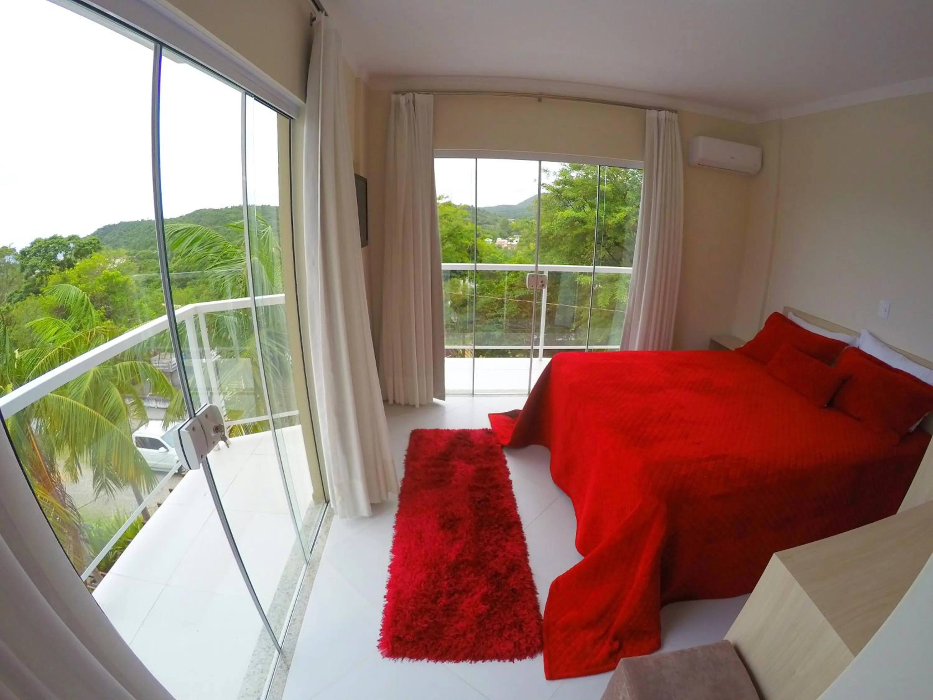 Bed in Pousada Magnus