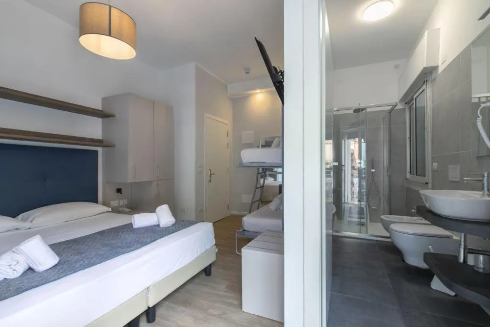 Bed in Hotel Danieli