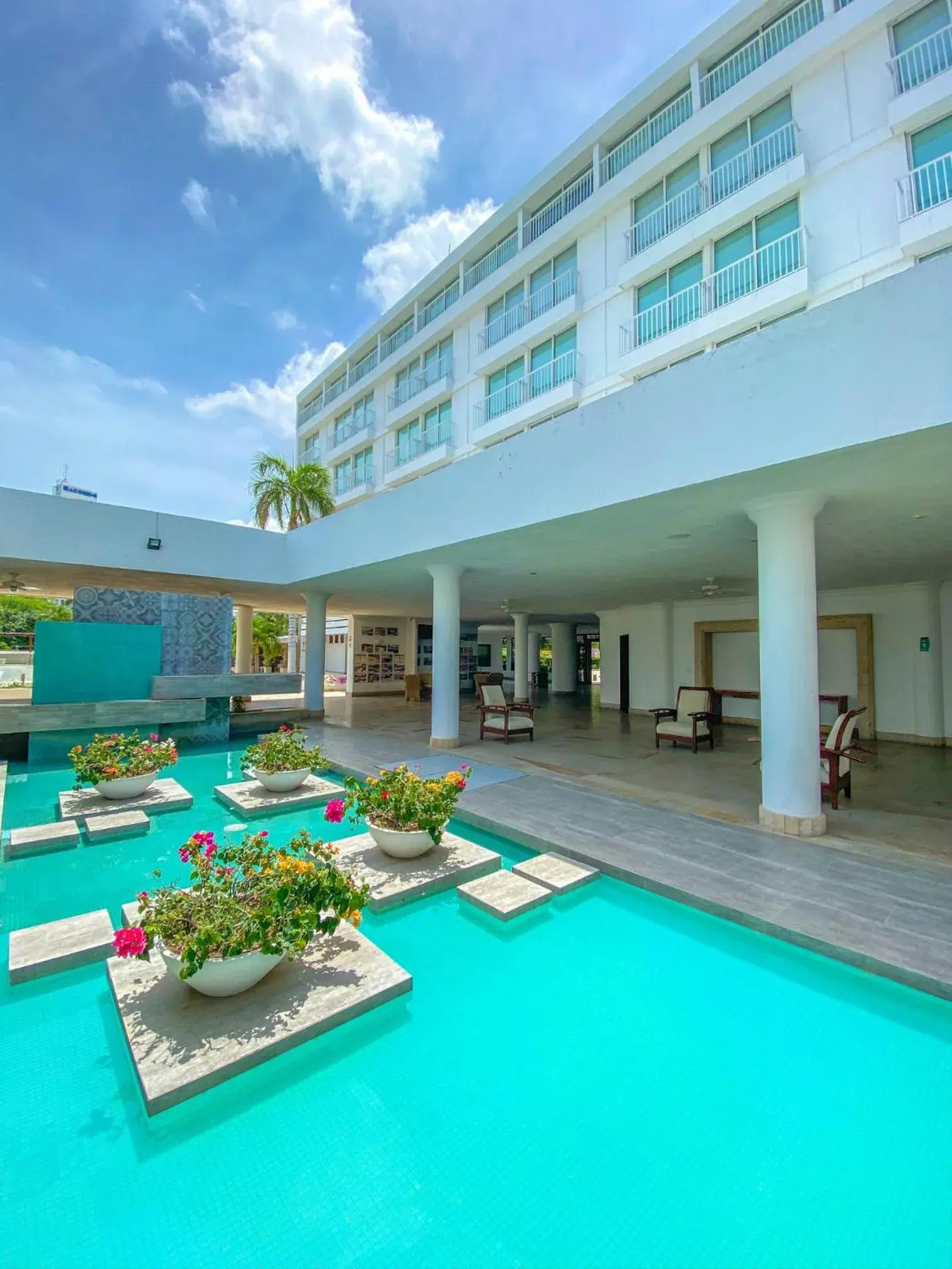 Property building in Tamaca Beach Resort Property building in Tamaca Beach Resort