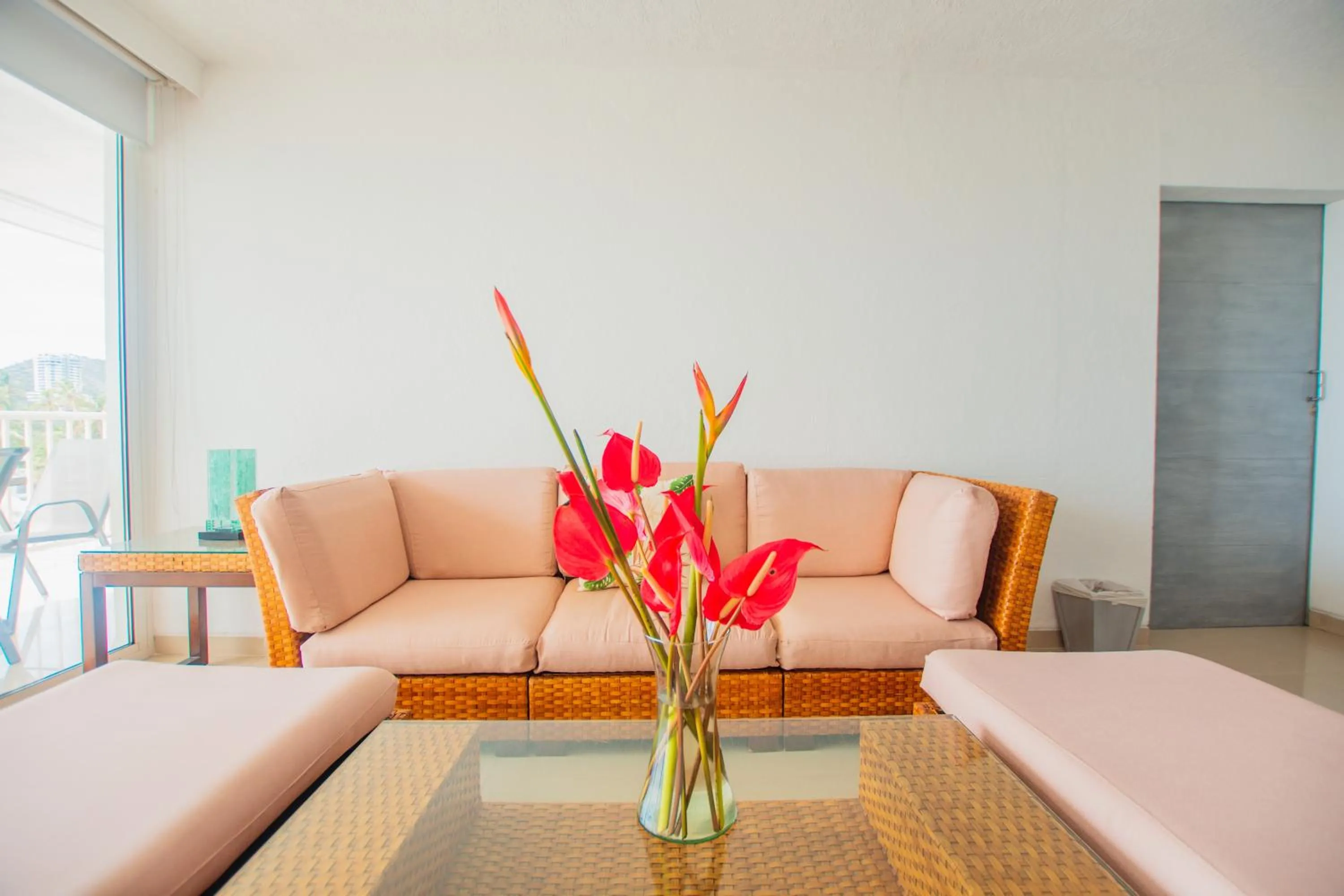 Living room in Tamaca Beach Resort