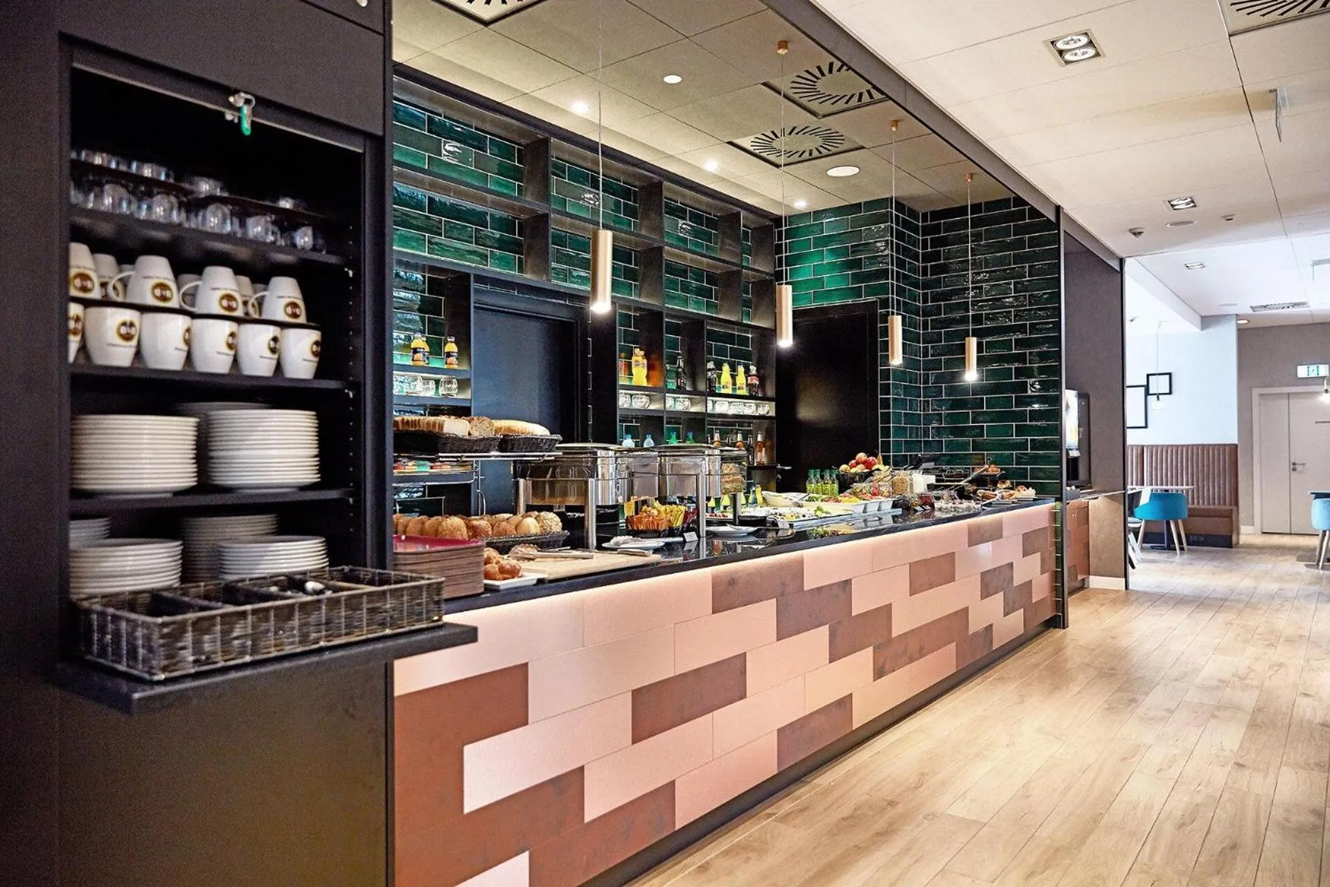 Buffet breakfast in B&B HOTEL Krakow Centrum