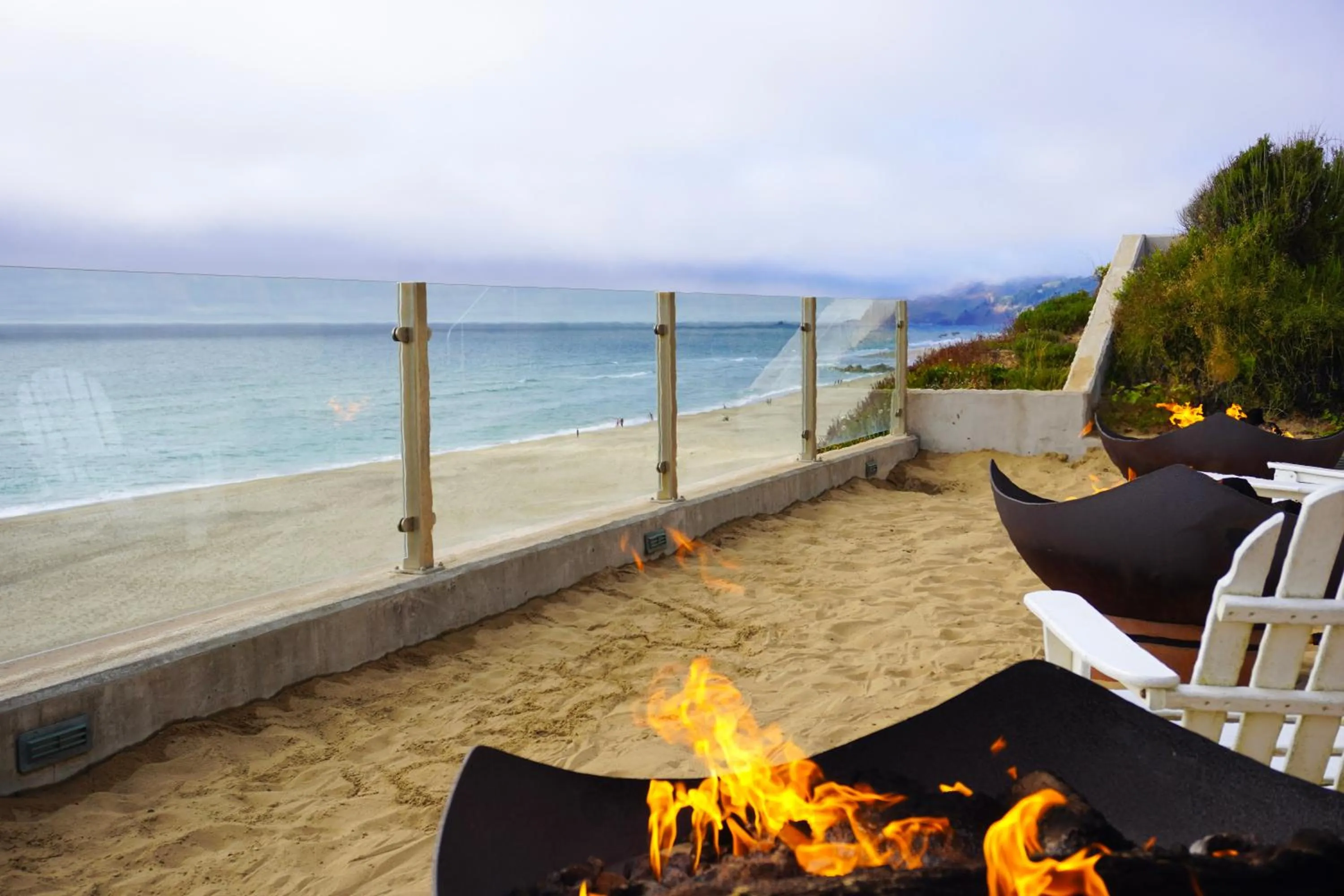 Sea view in The Coho Oceanfront Lodge