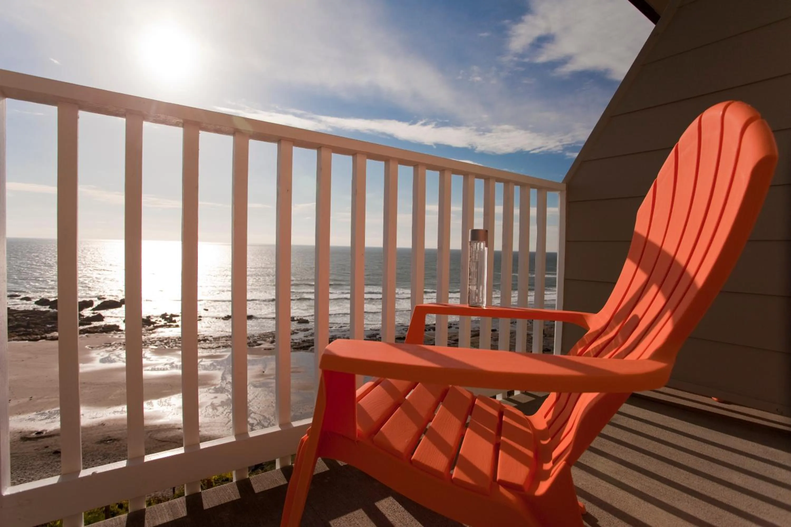 Balcony/Terrace in The Coho Oceanfront Lodge